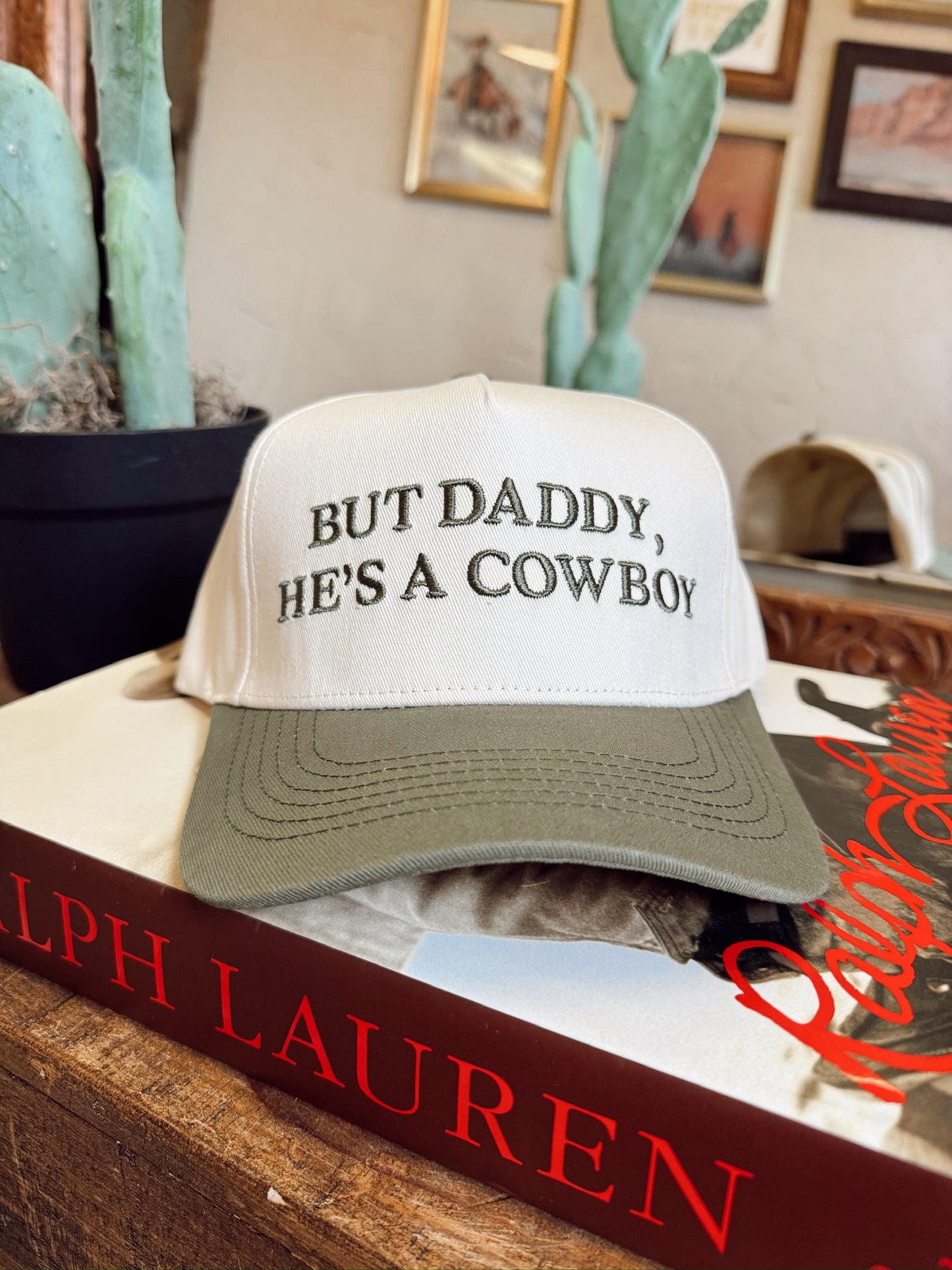 The But Daddy Baseball Cap