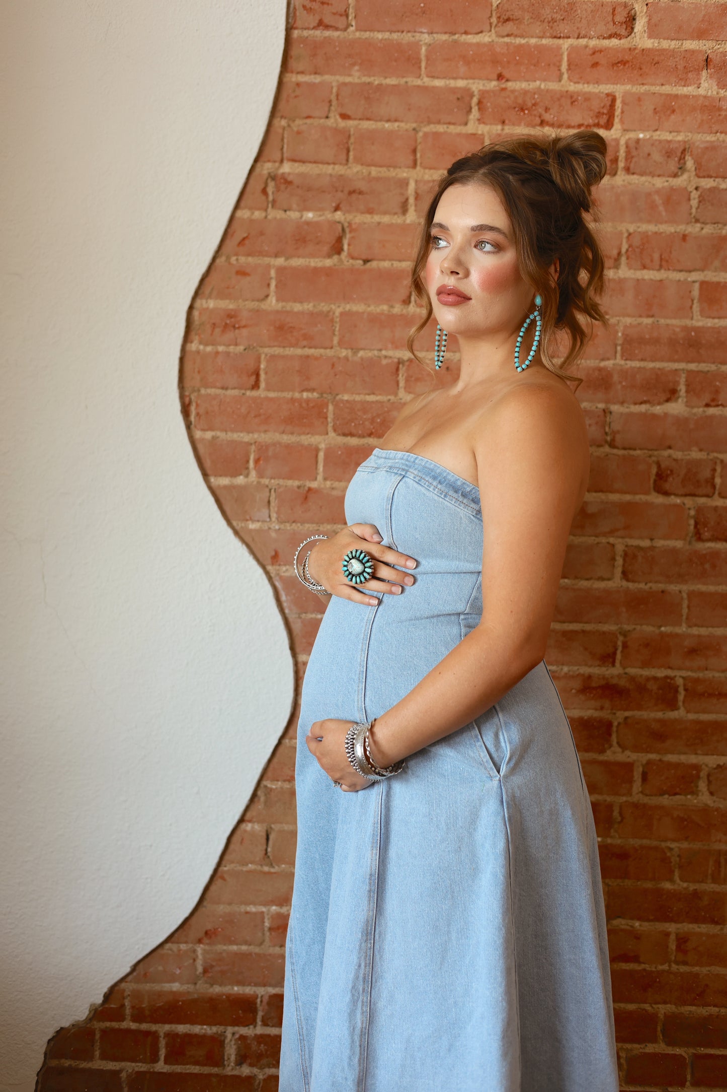 The Daylen Denim Dress