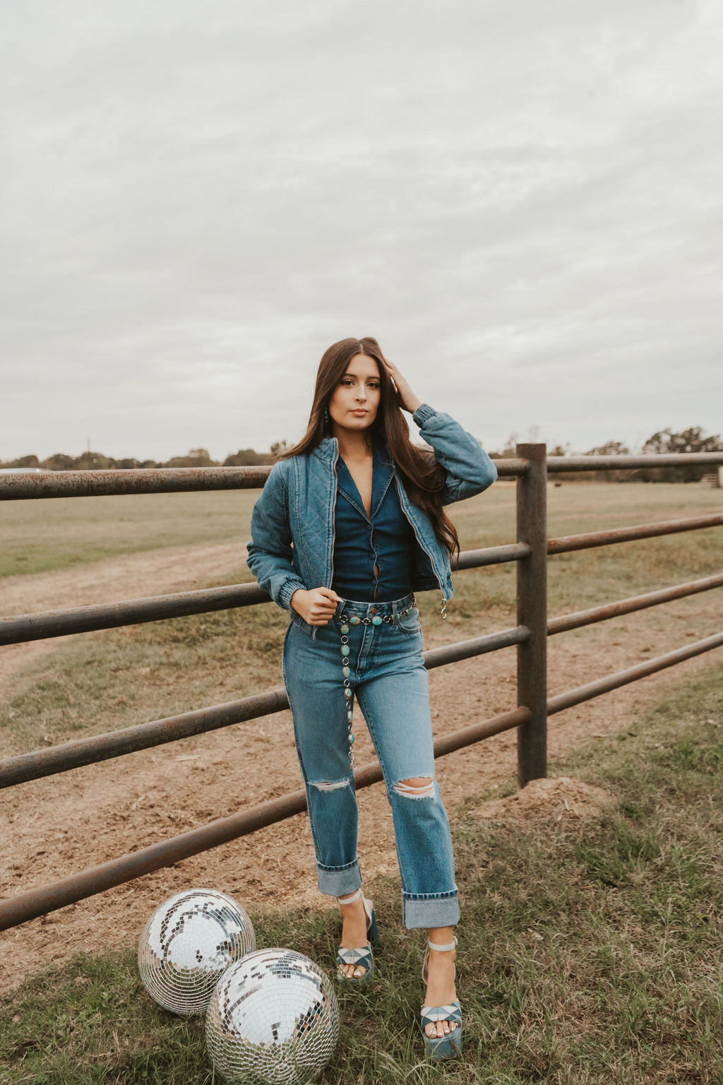 The Dakota Quilted Denim Jacket