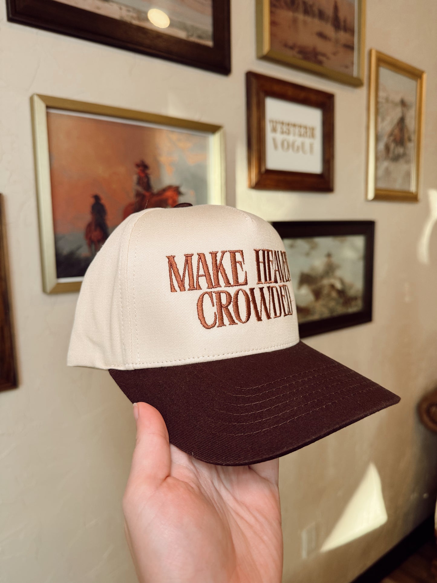 The Make Heaven Crowded Baseball Cap