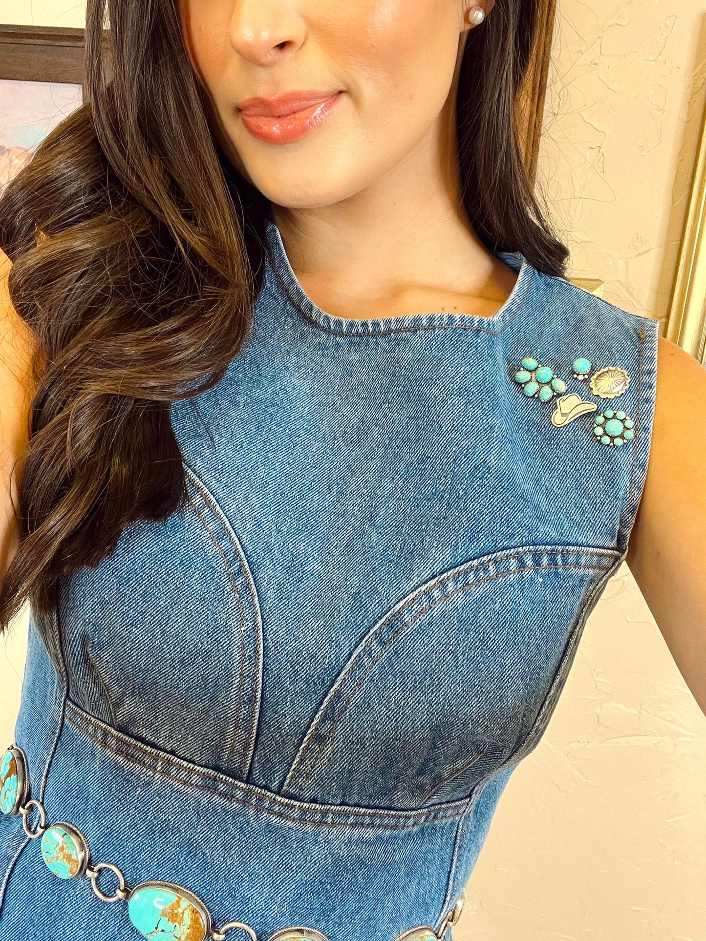 The Dallas Denim Dress