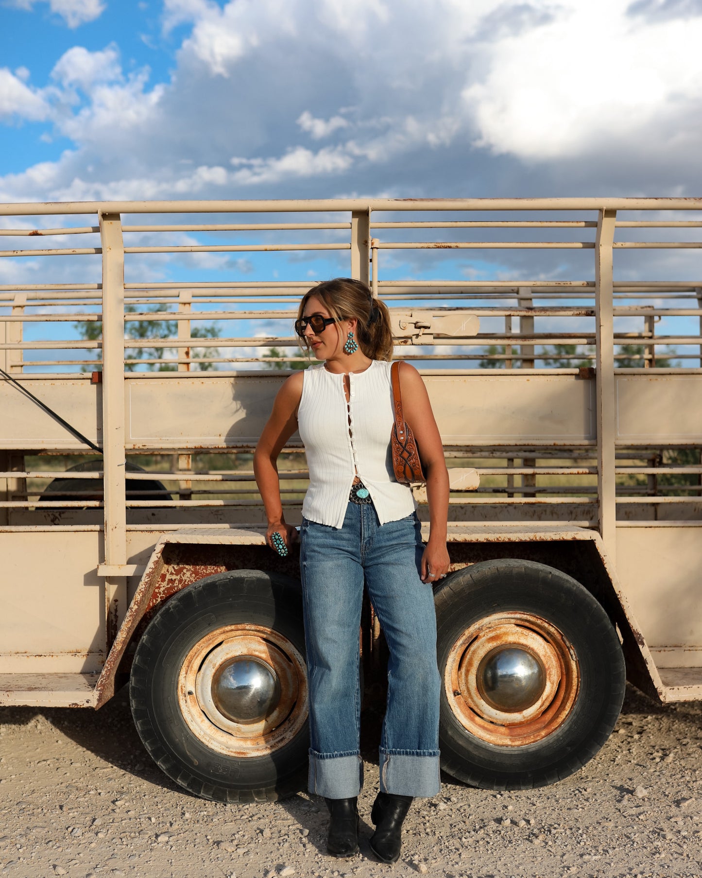 The Fiona Jeans in Dark Wash