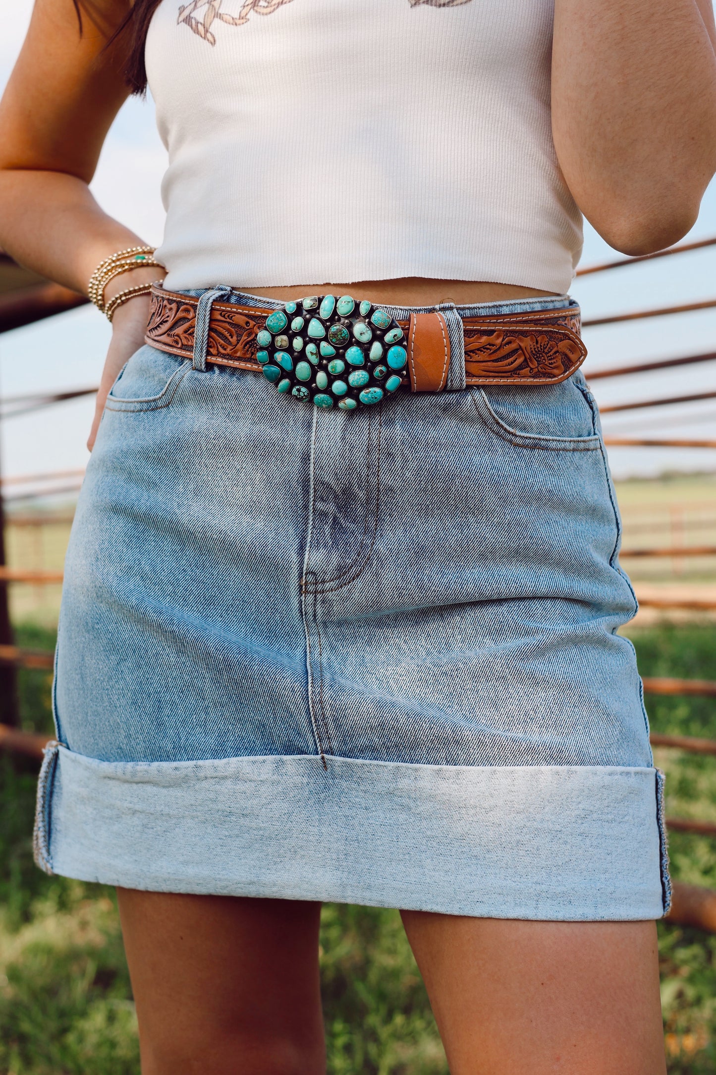 The Decatur Denim Skirt