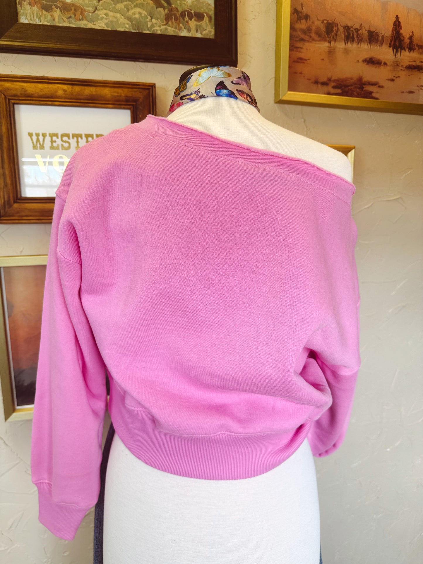 The Oden Top in Pink