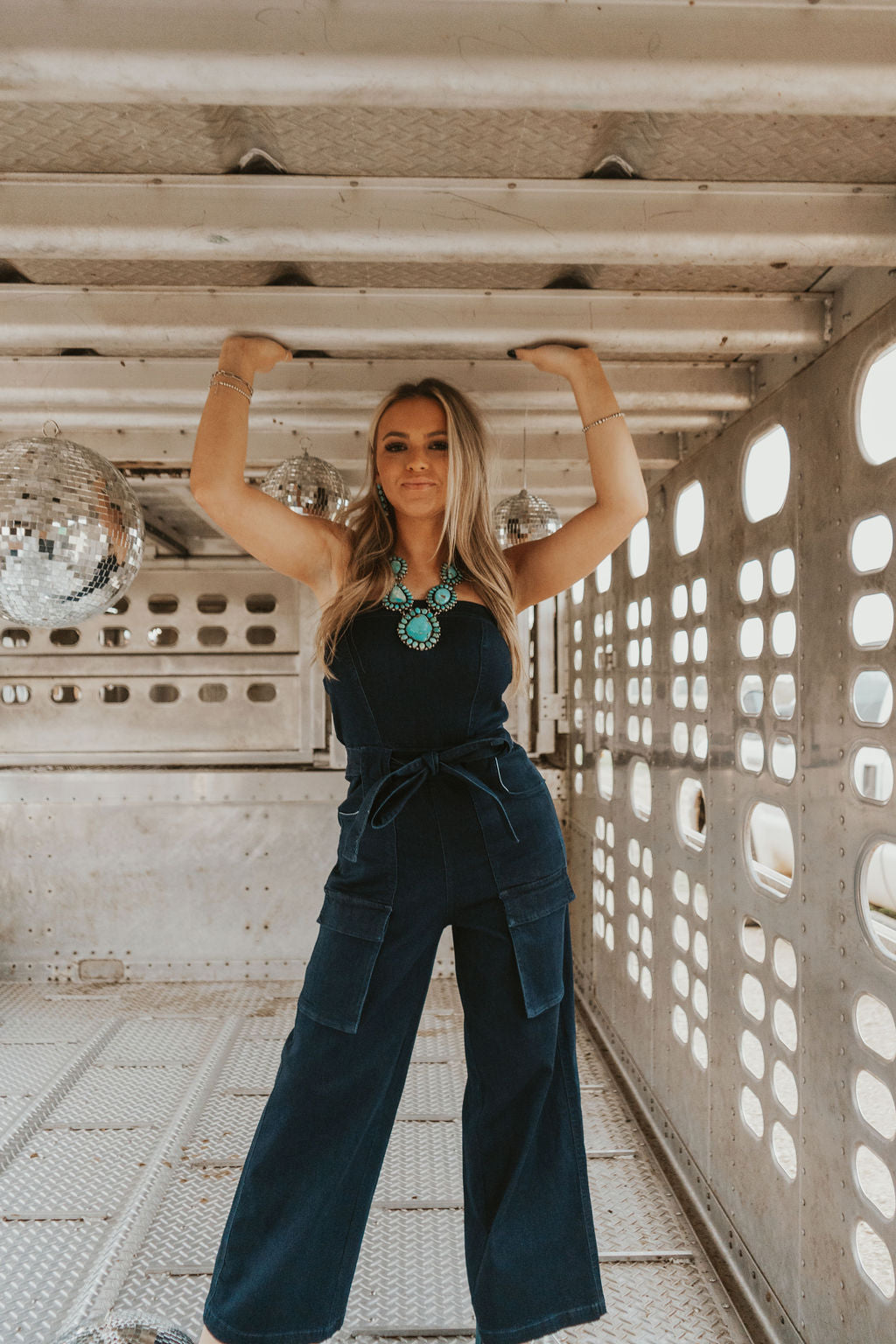 The Danni Denim Jumpsuit