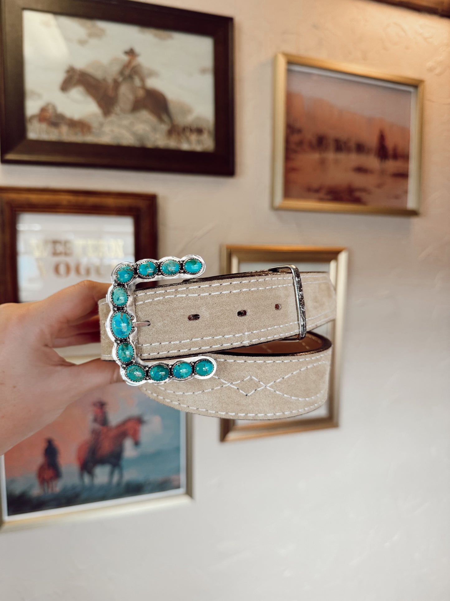 The Gunslinger Belt in Sand