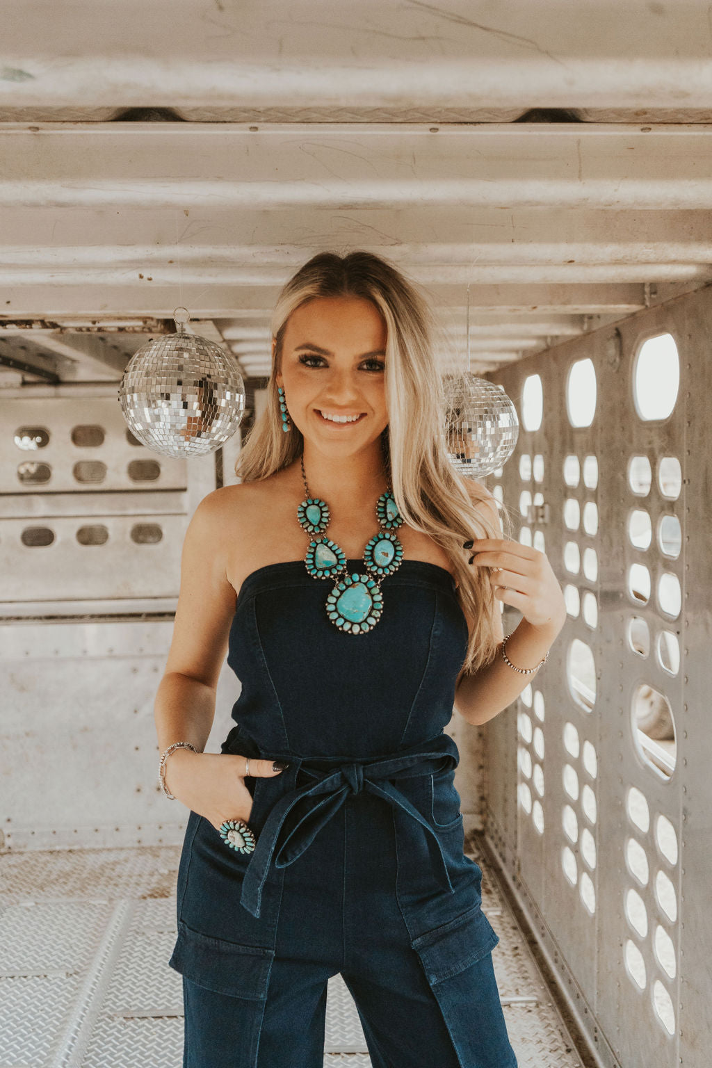 The Danni Denim Jumpsuit