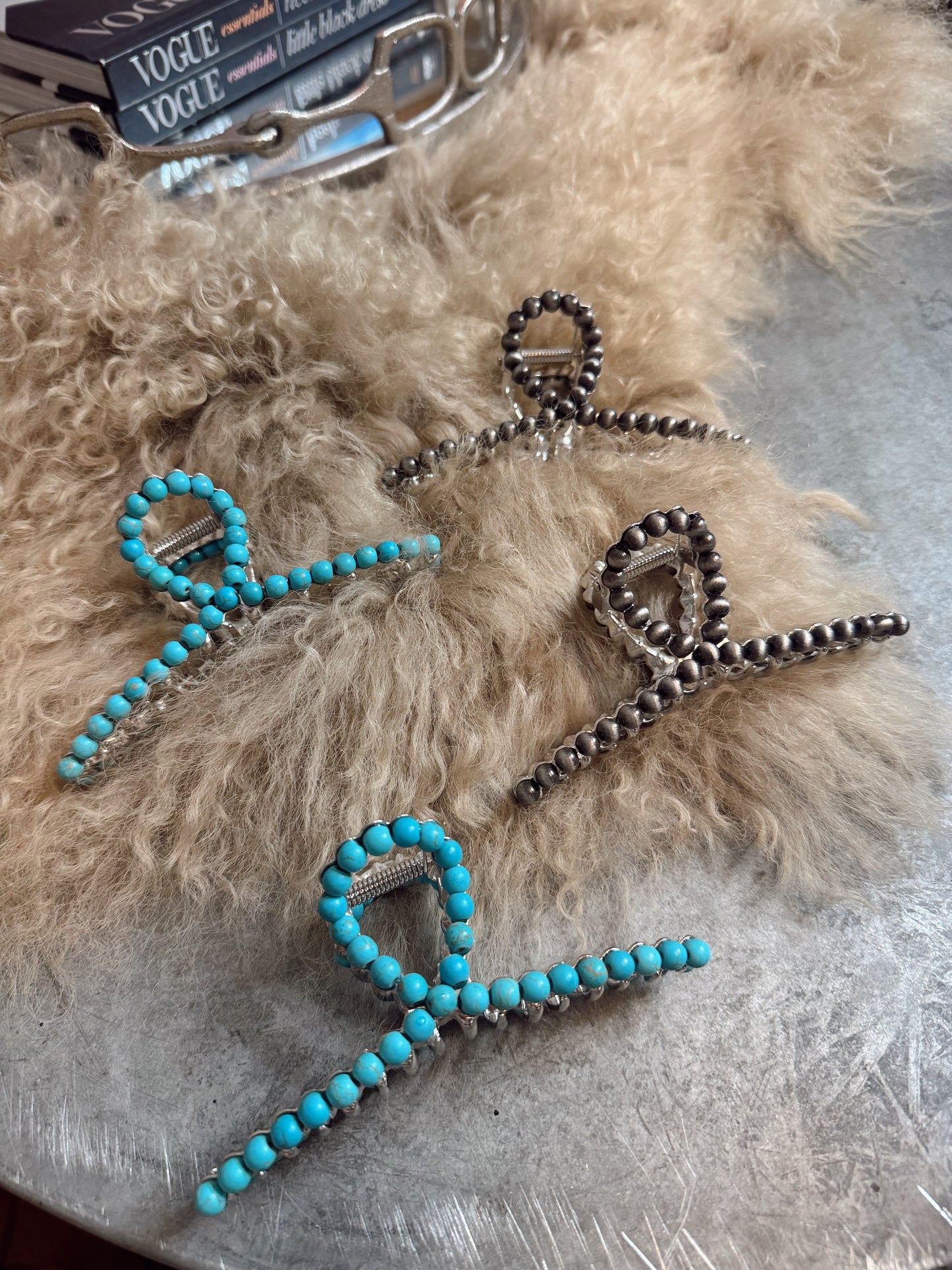 The Turquoise Hair Clip