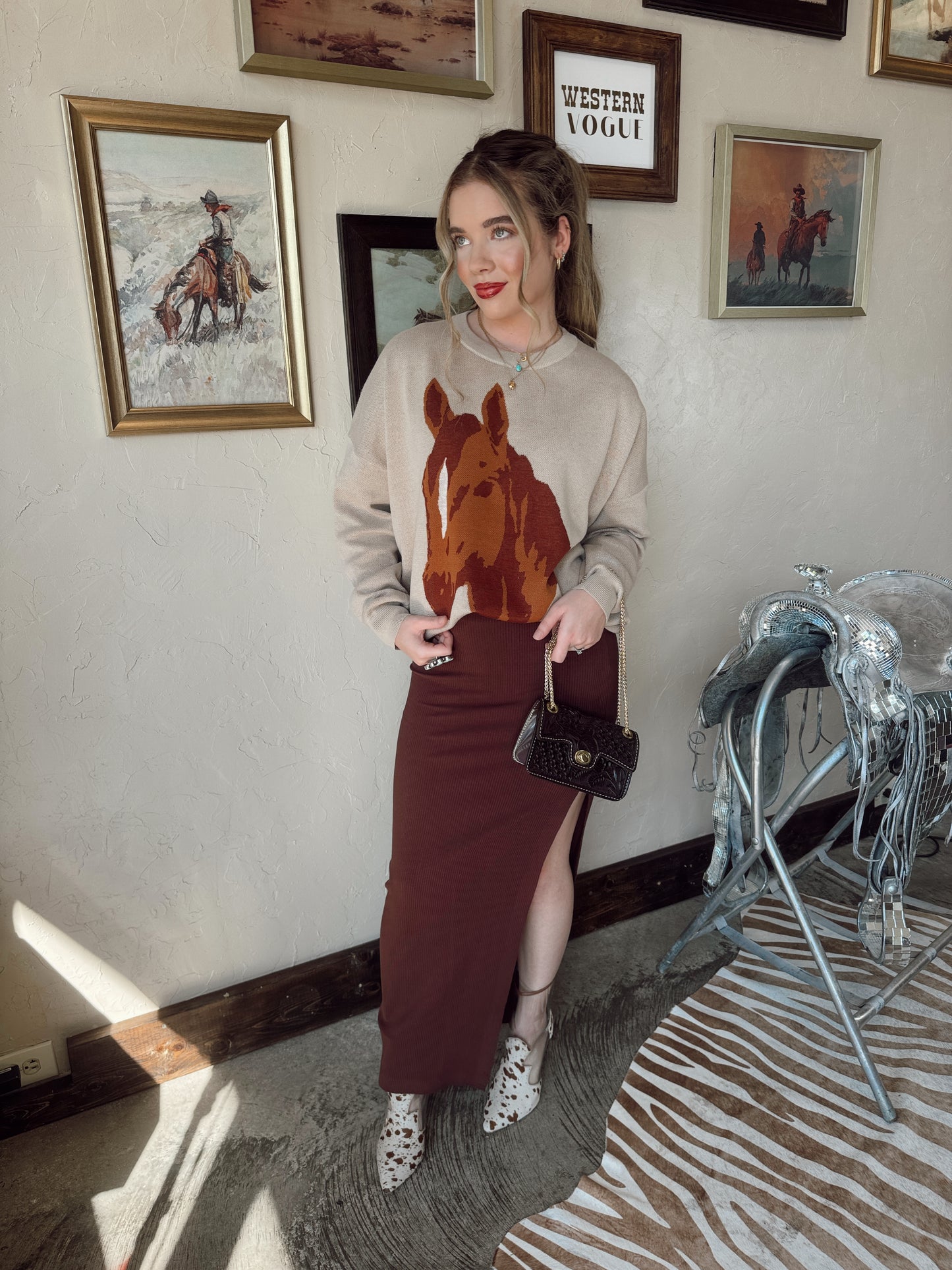 The Sonora Sorrel Sweater