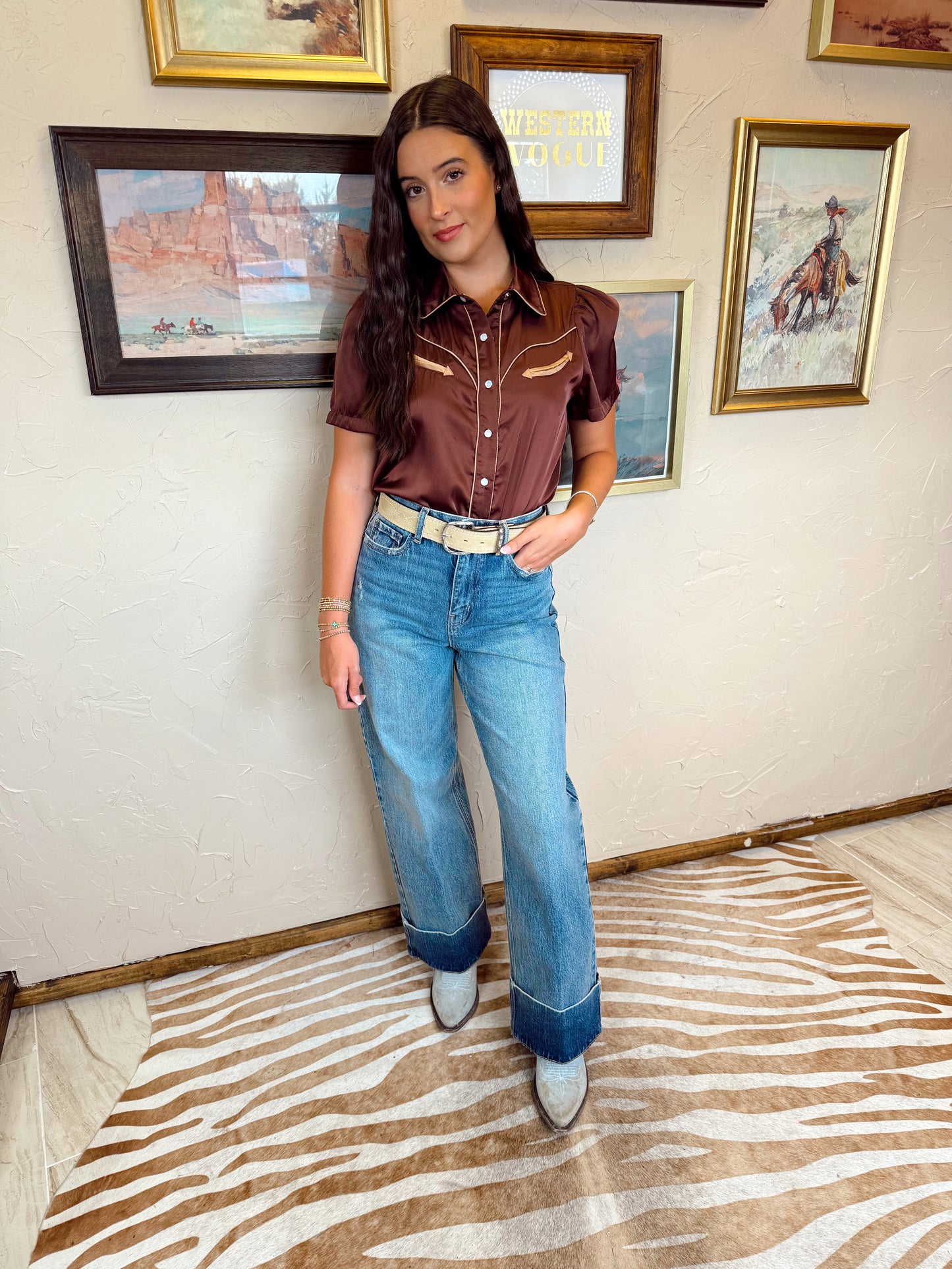 The Brown Arrow Top