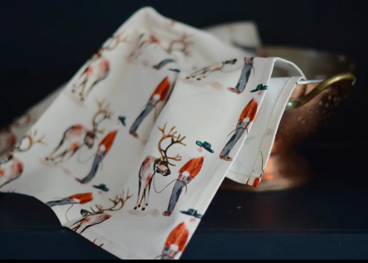 The Santa's Ranch Christmas Kitchen Towel