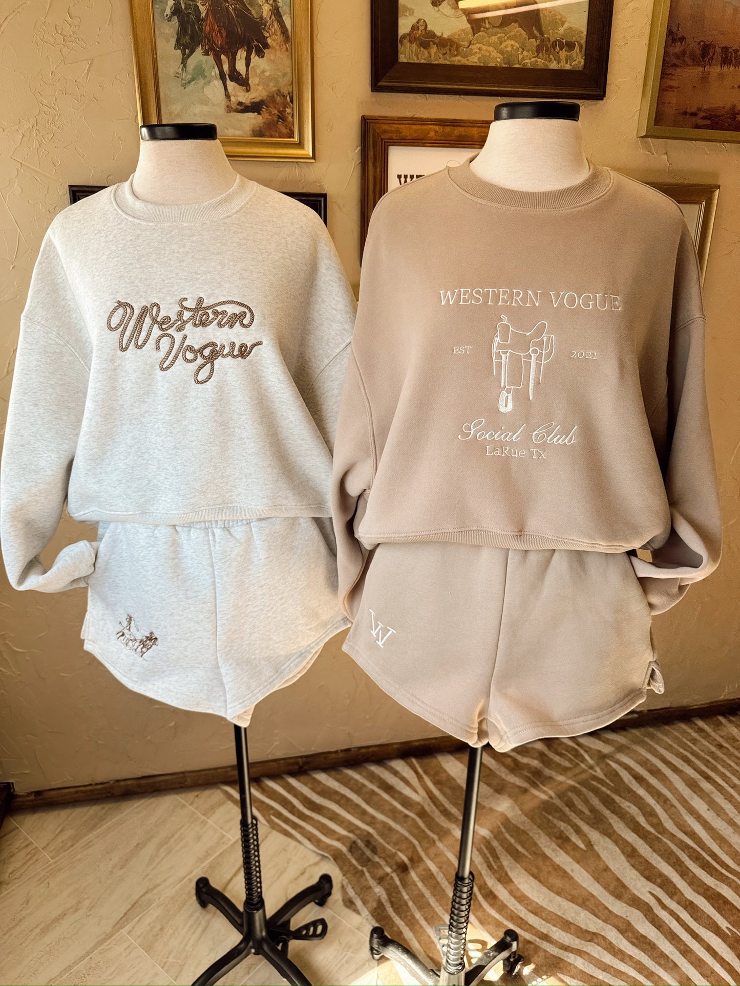 The Western Vogue Social Club Sweatshirt