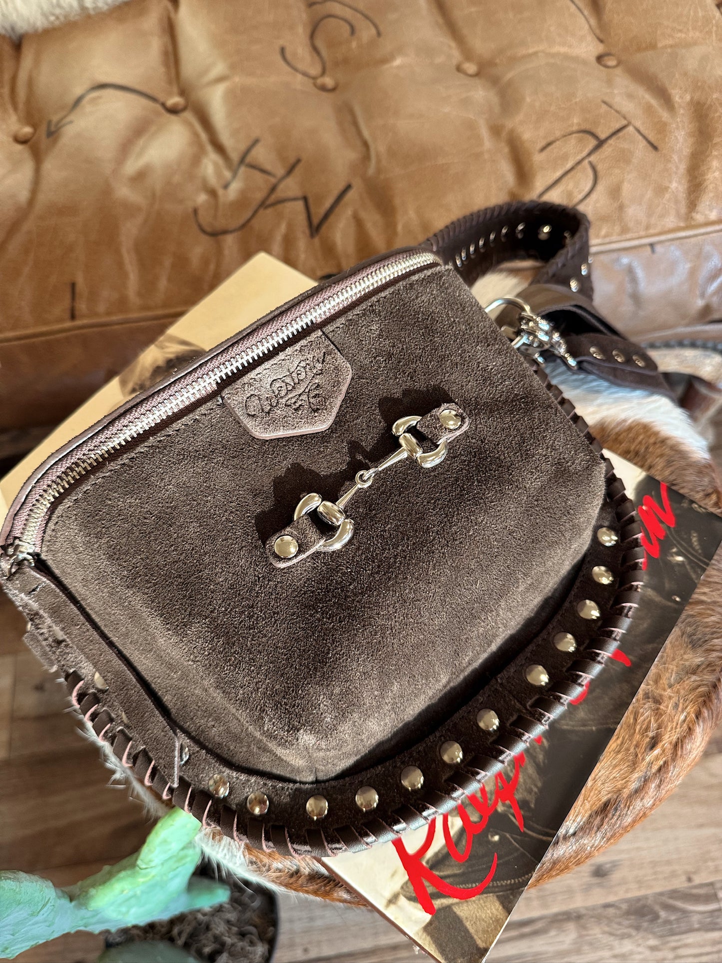 The Western + Co. Lil’ Bit Bum Bag in Bay