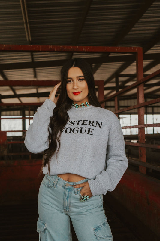 The Western Vogue Pullover