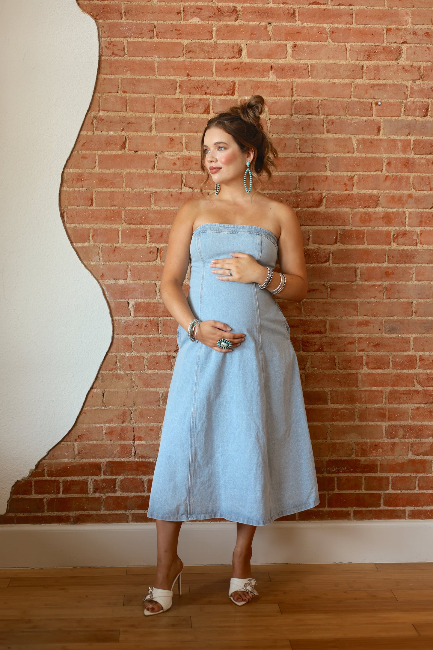 The Daylen Denim Dress