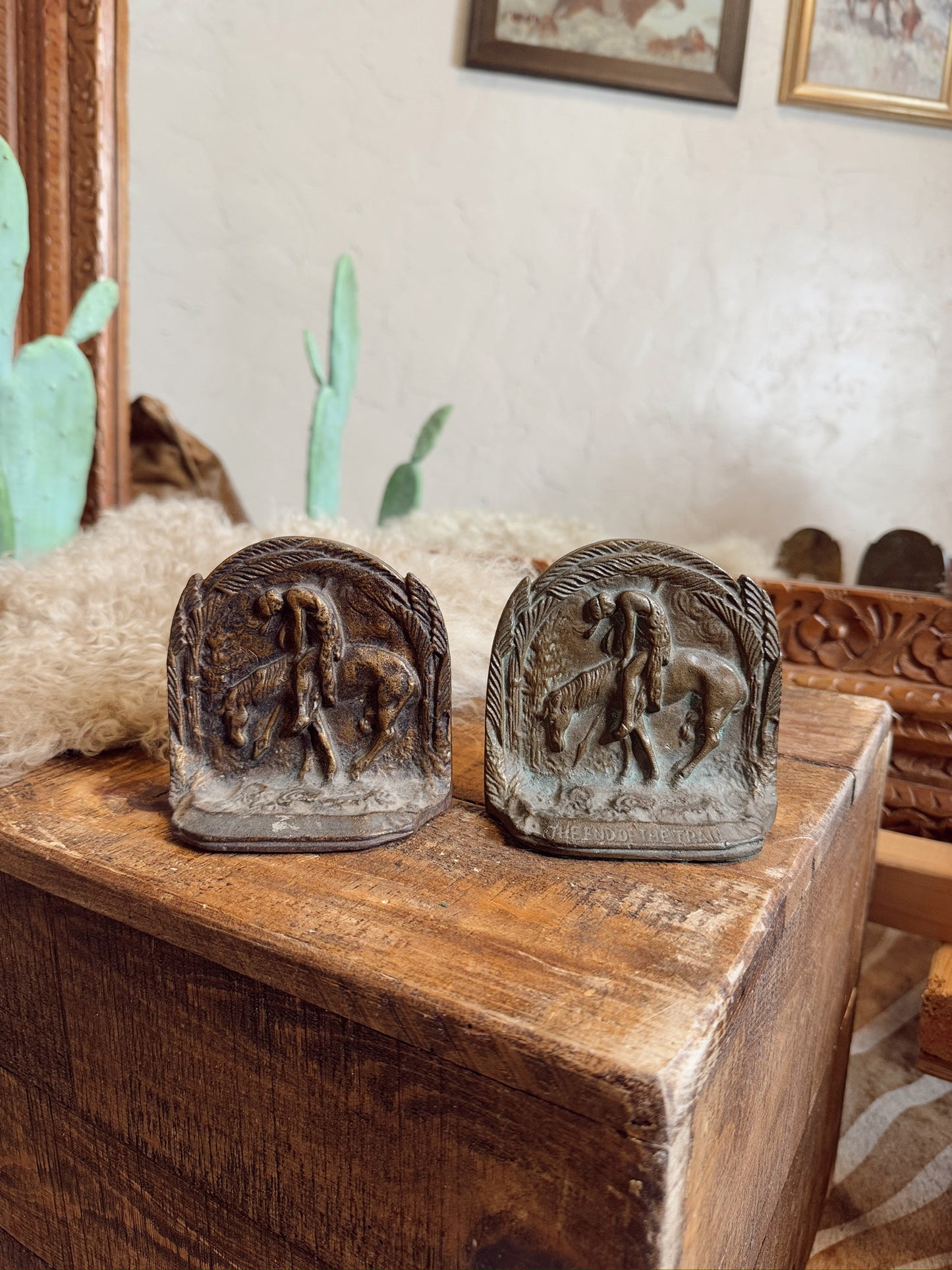 Out West Book Ends