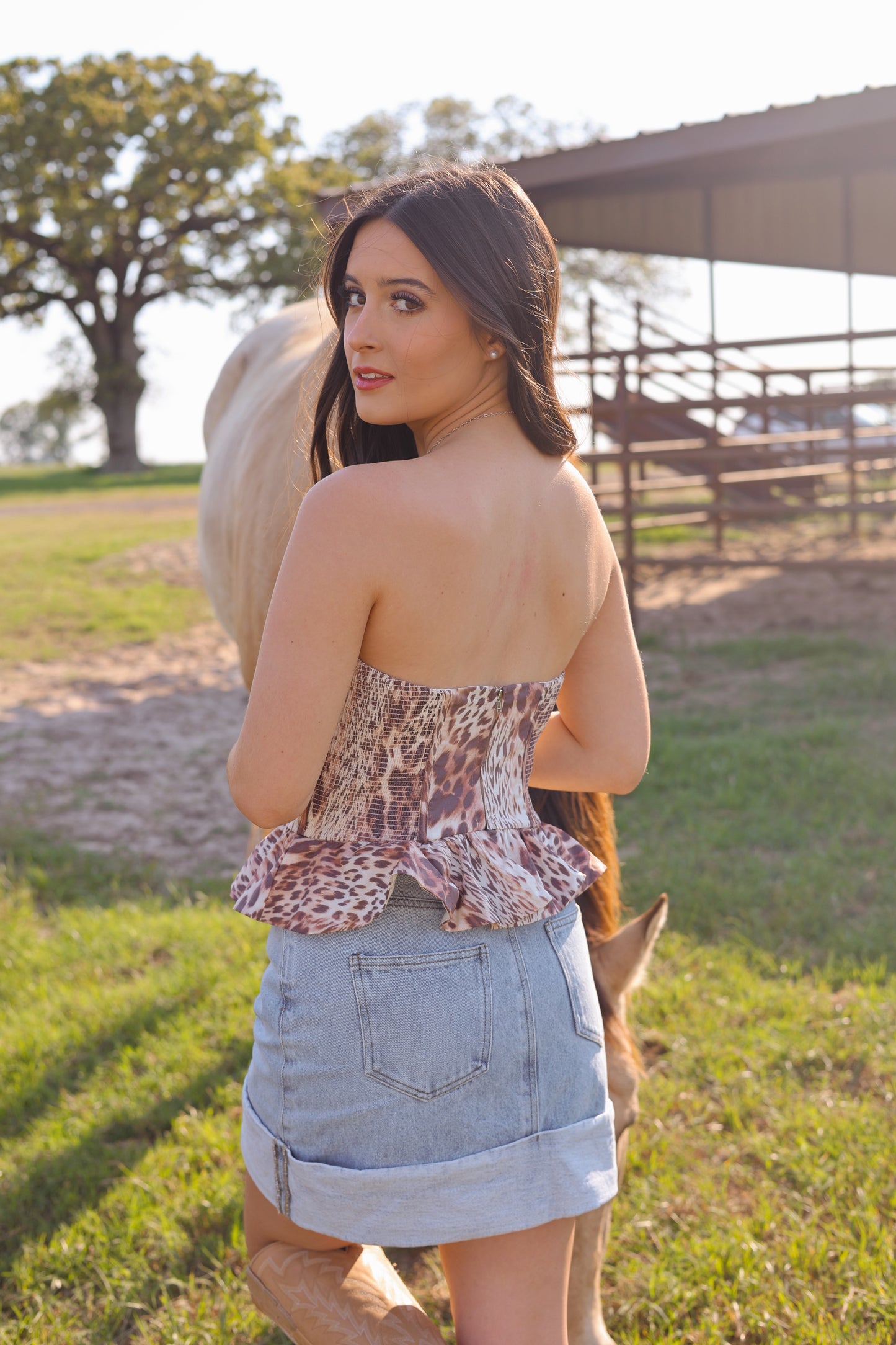 The Decatur Denim Skirt
