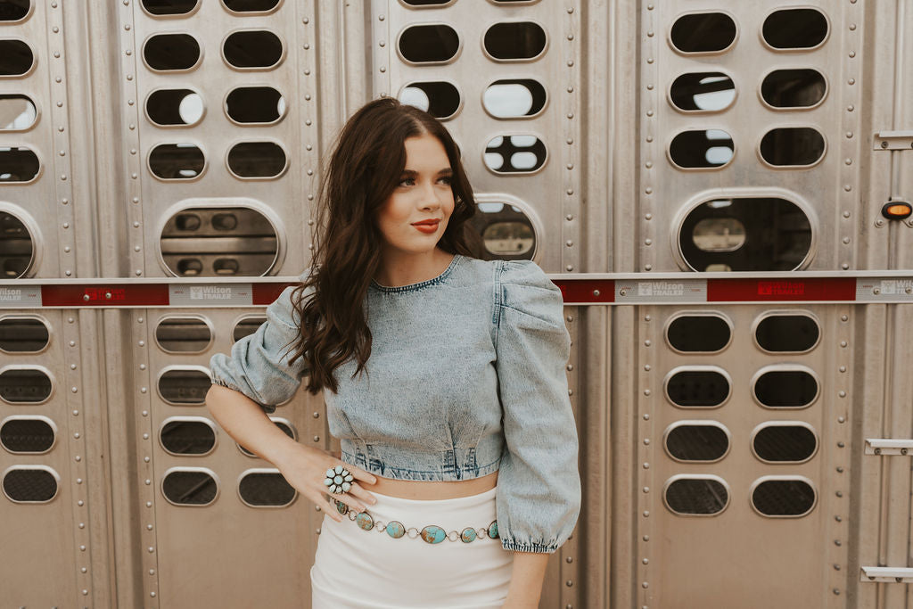 The Blue Jean Baby Top