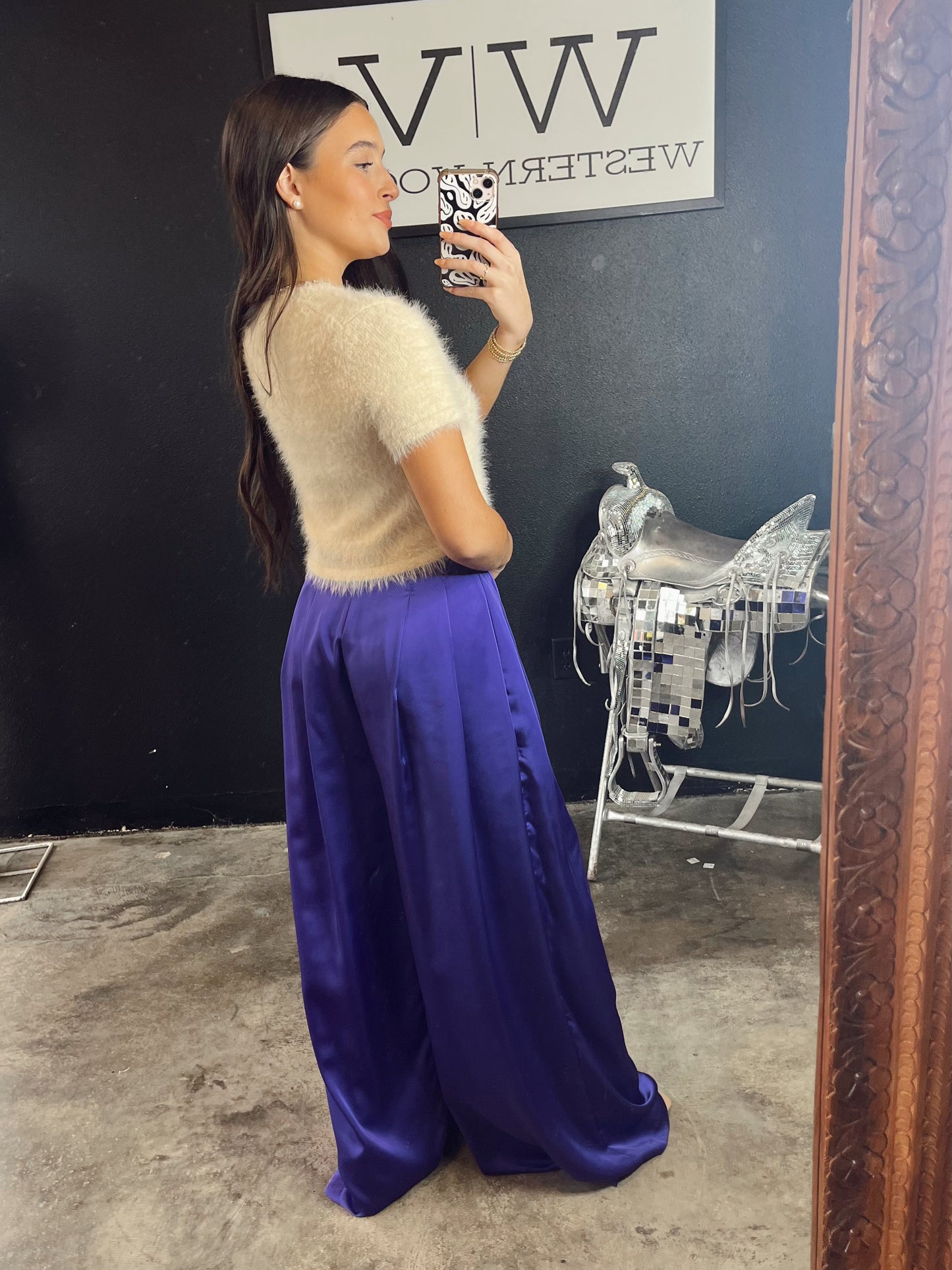 The Sloane Pants in Purple