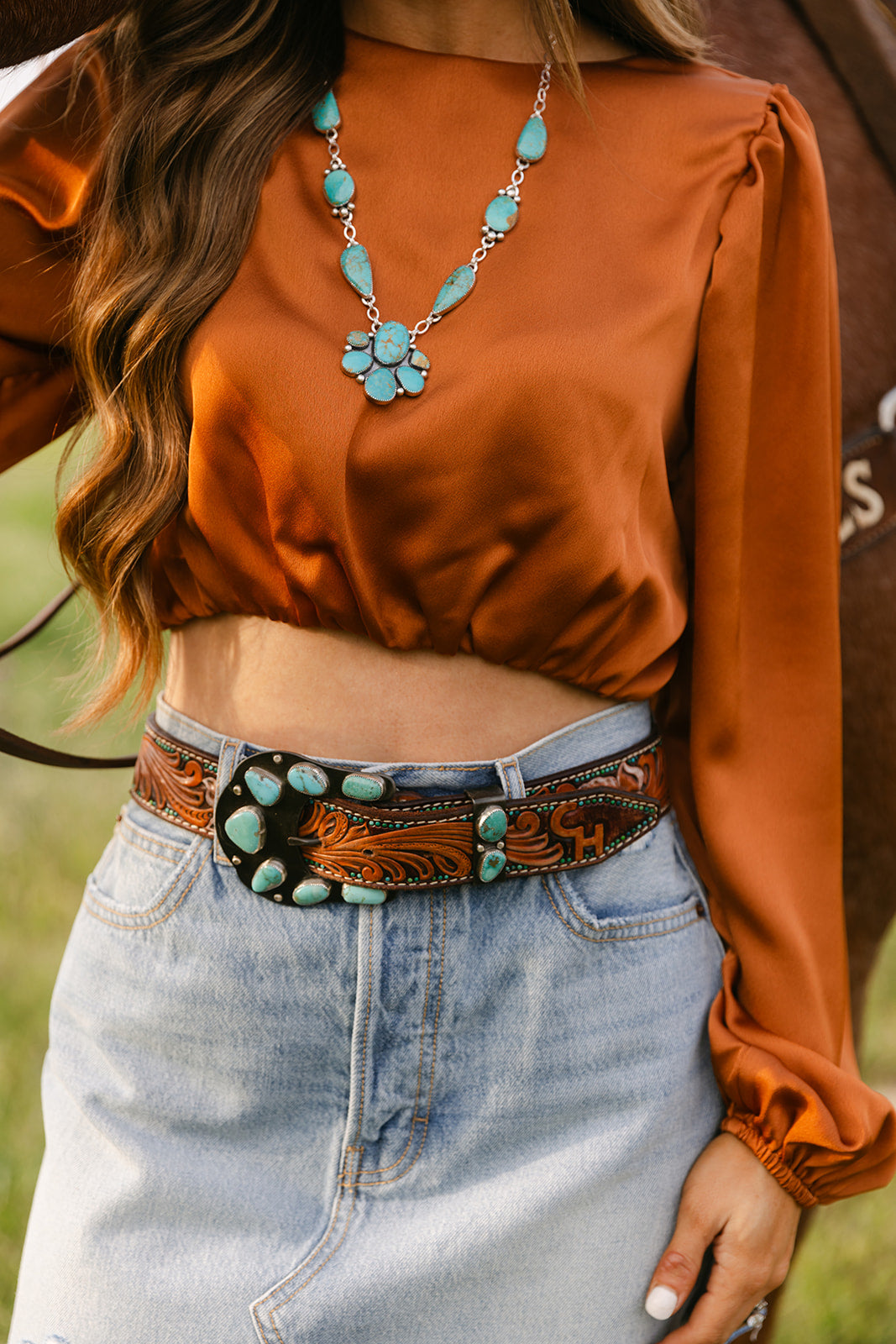 The Creedmore Denim Skirt