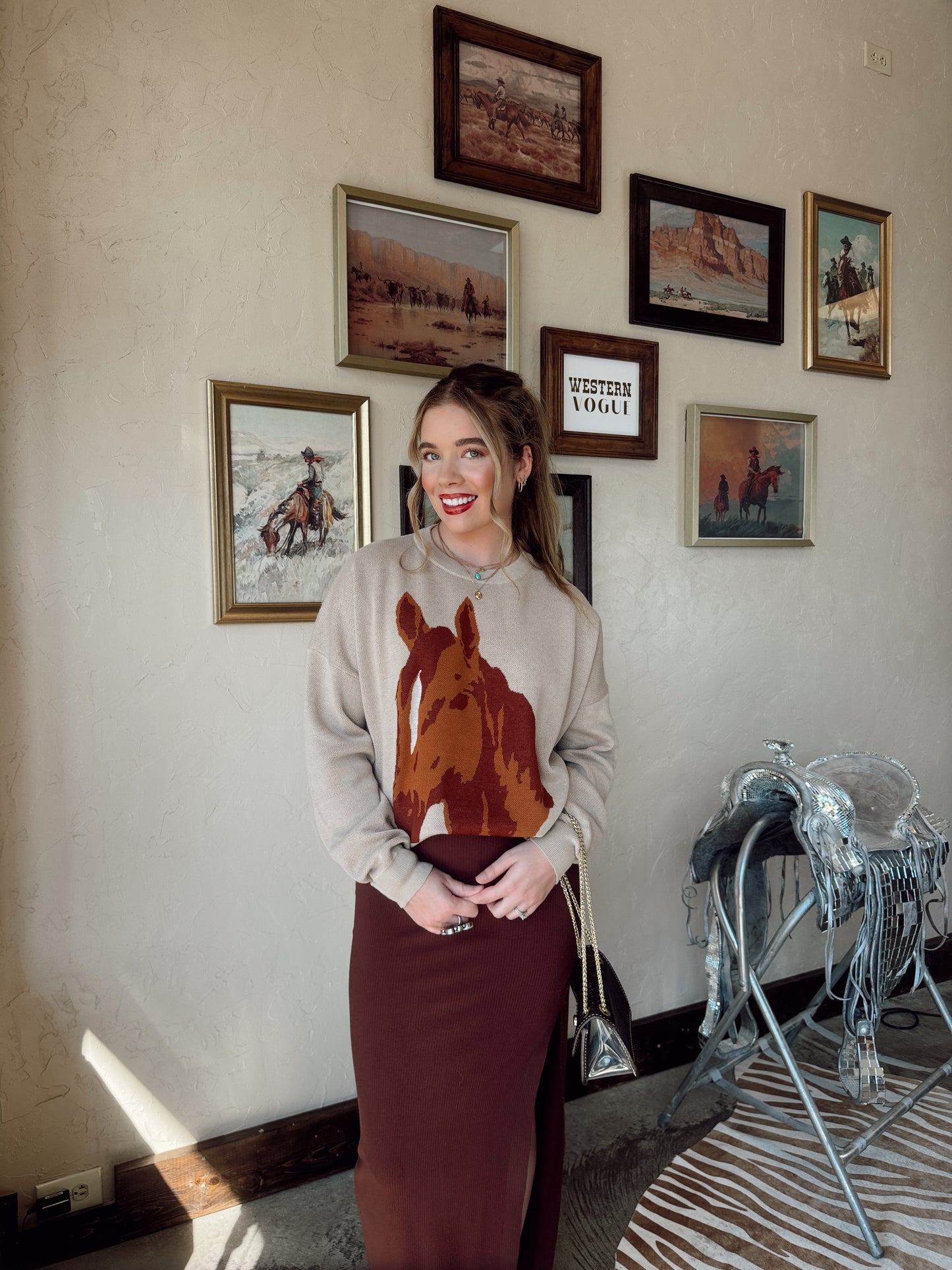 The Sonora Sorrel Sweater