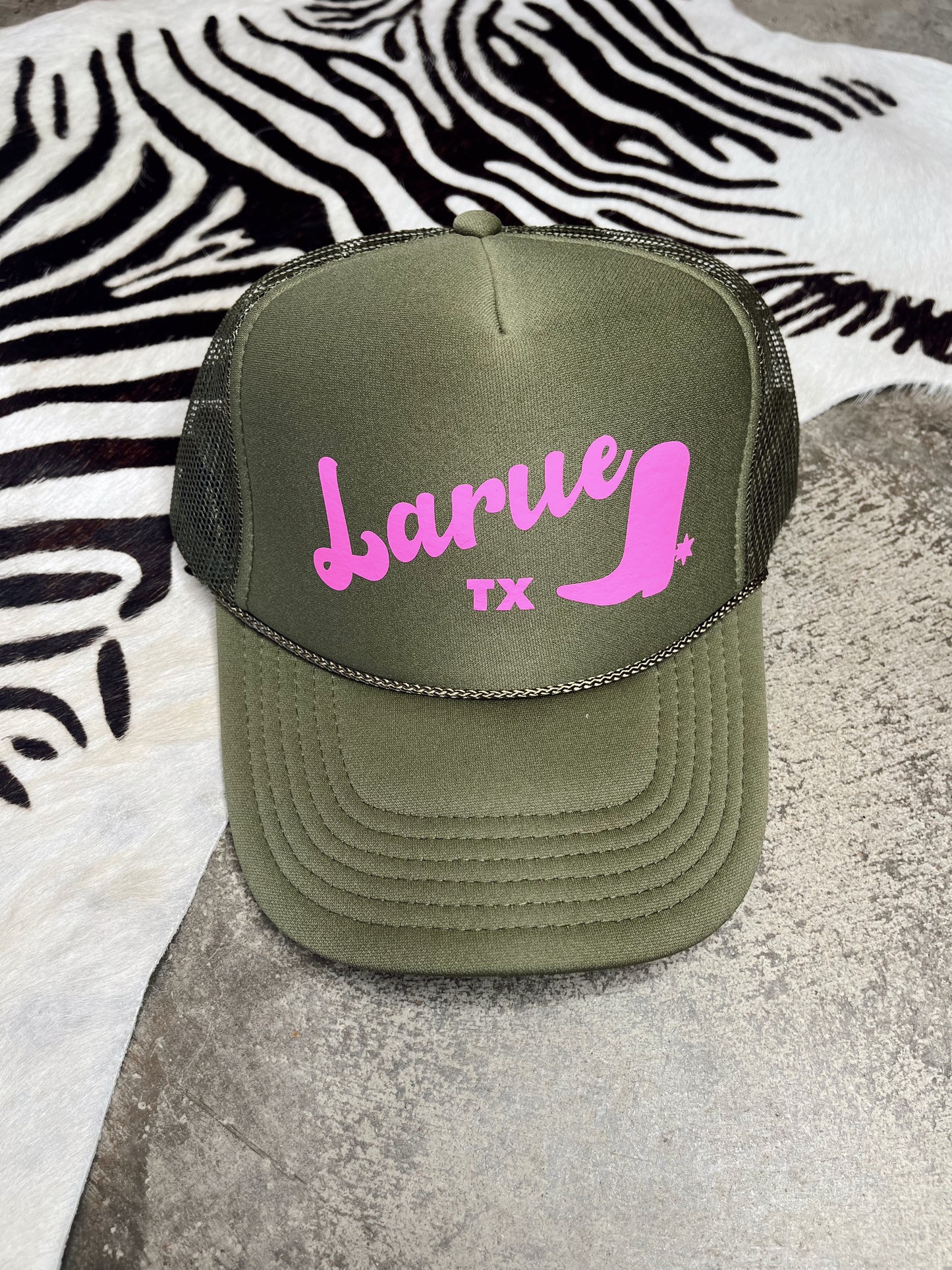 The Larue Tx Trucker Hat