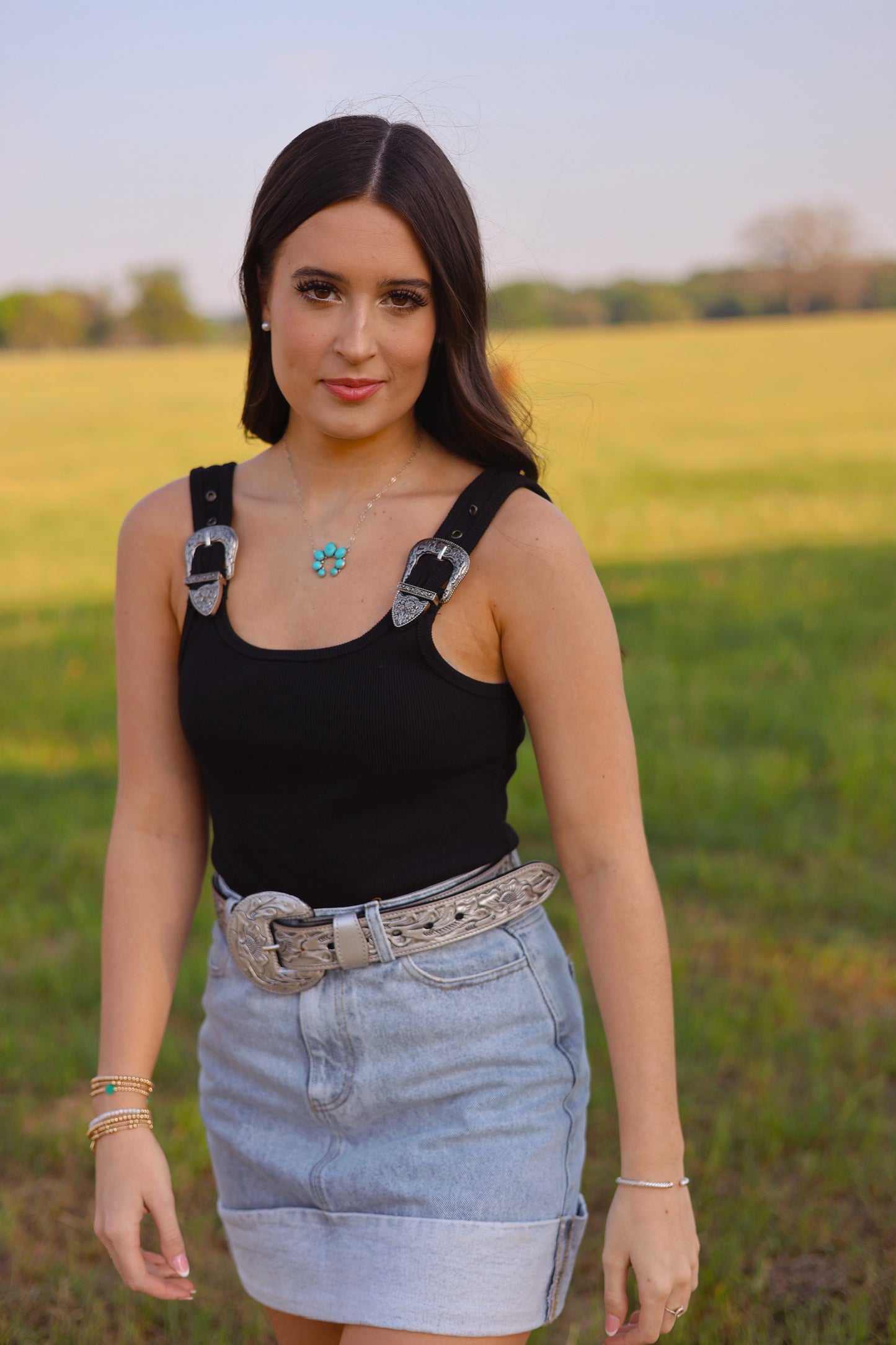 The Brazos Bodysuit in Black LARGE