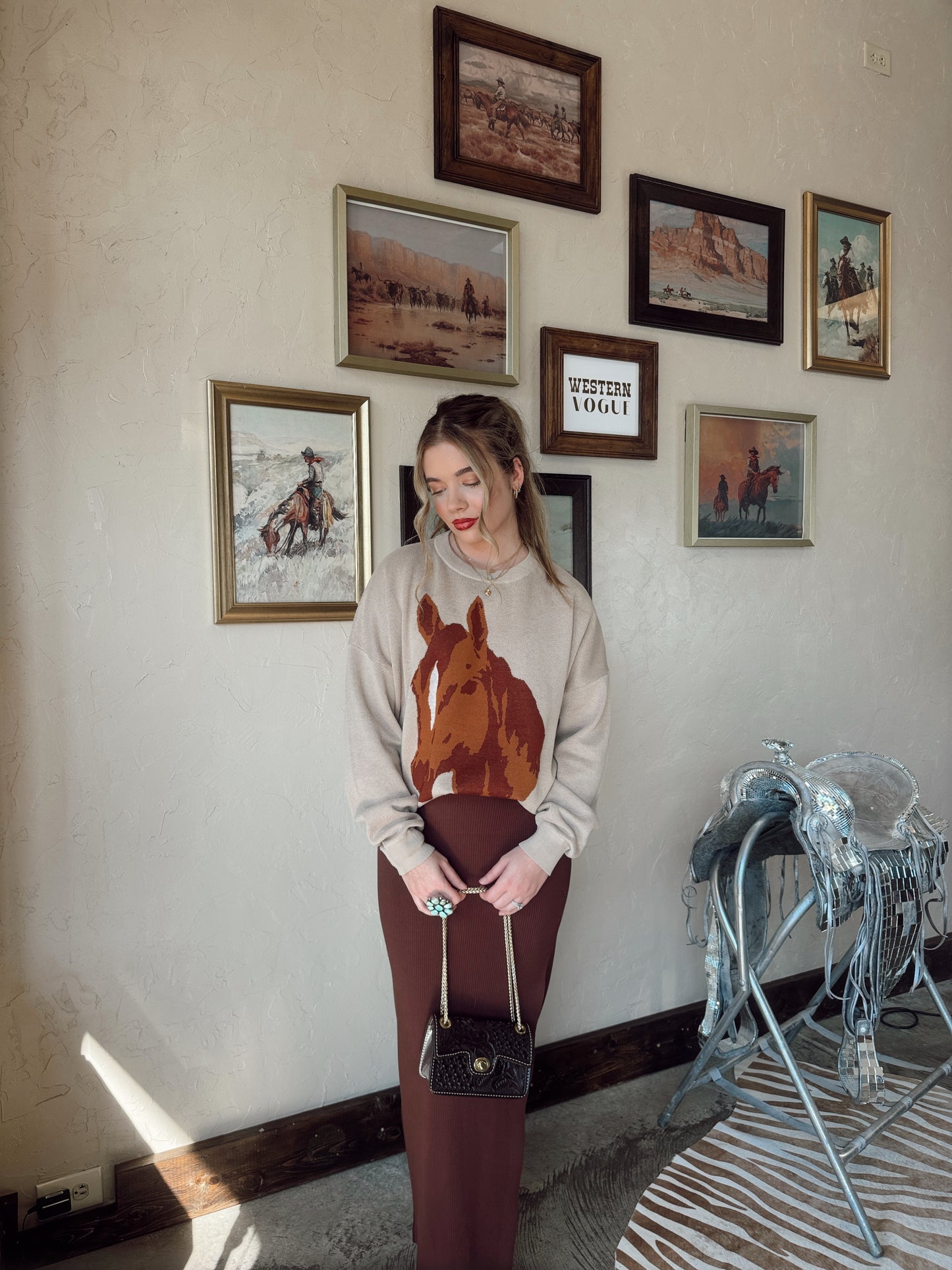 The Sonora Sorrel Sweater
