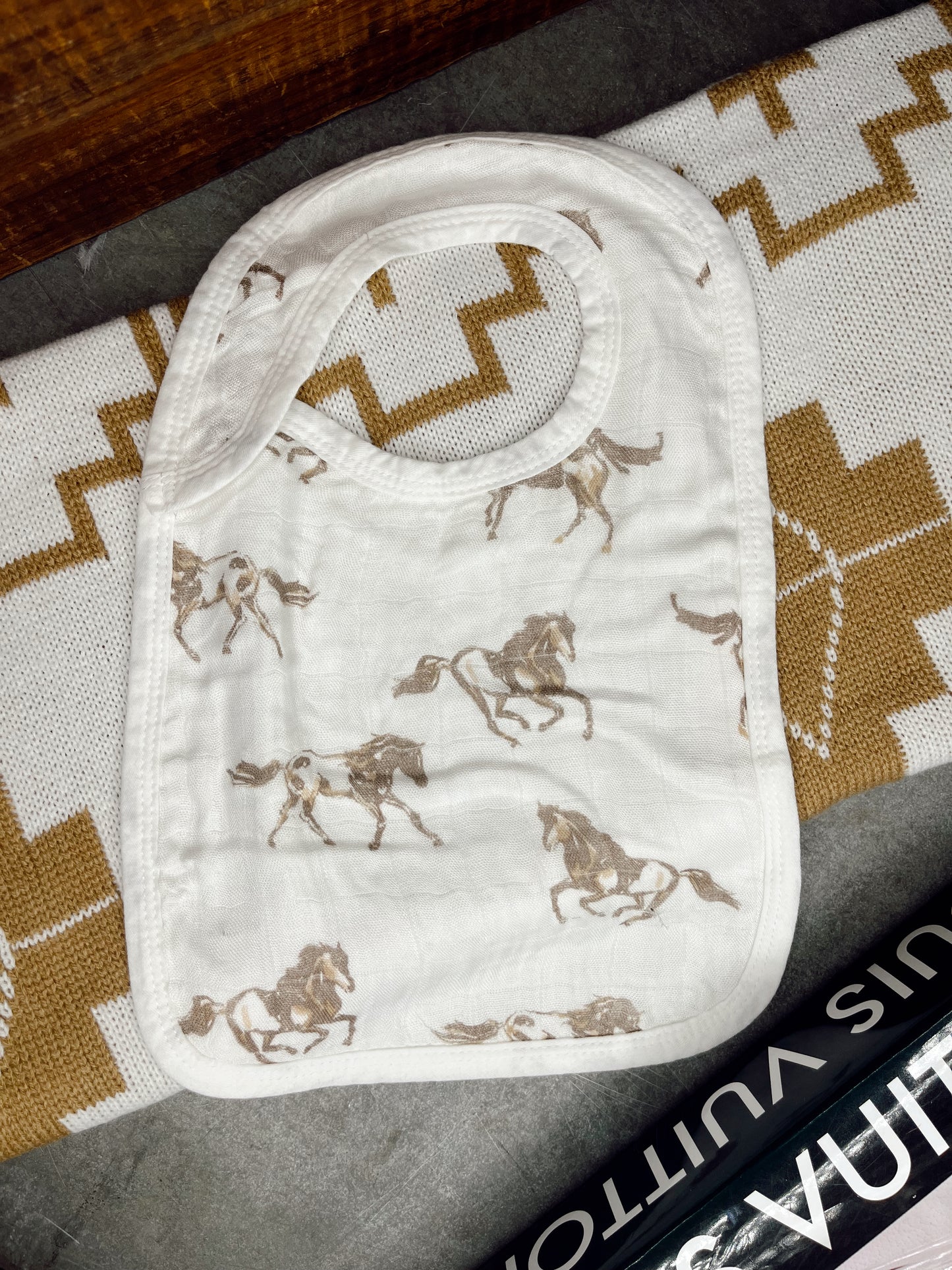 The Forever Cowboys & Cowgirls Snap Bibs