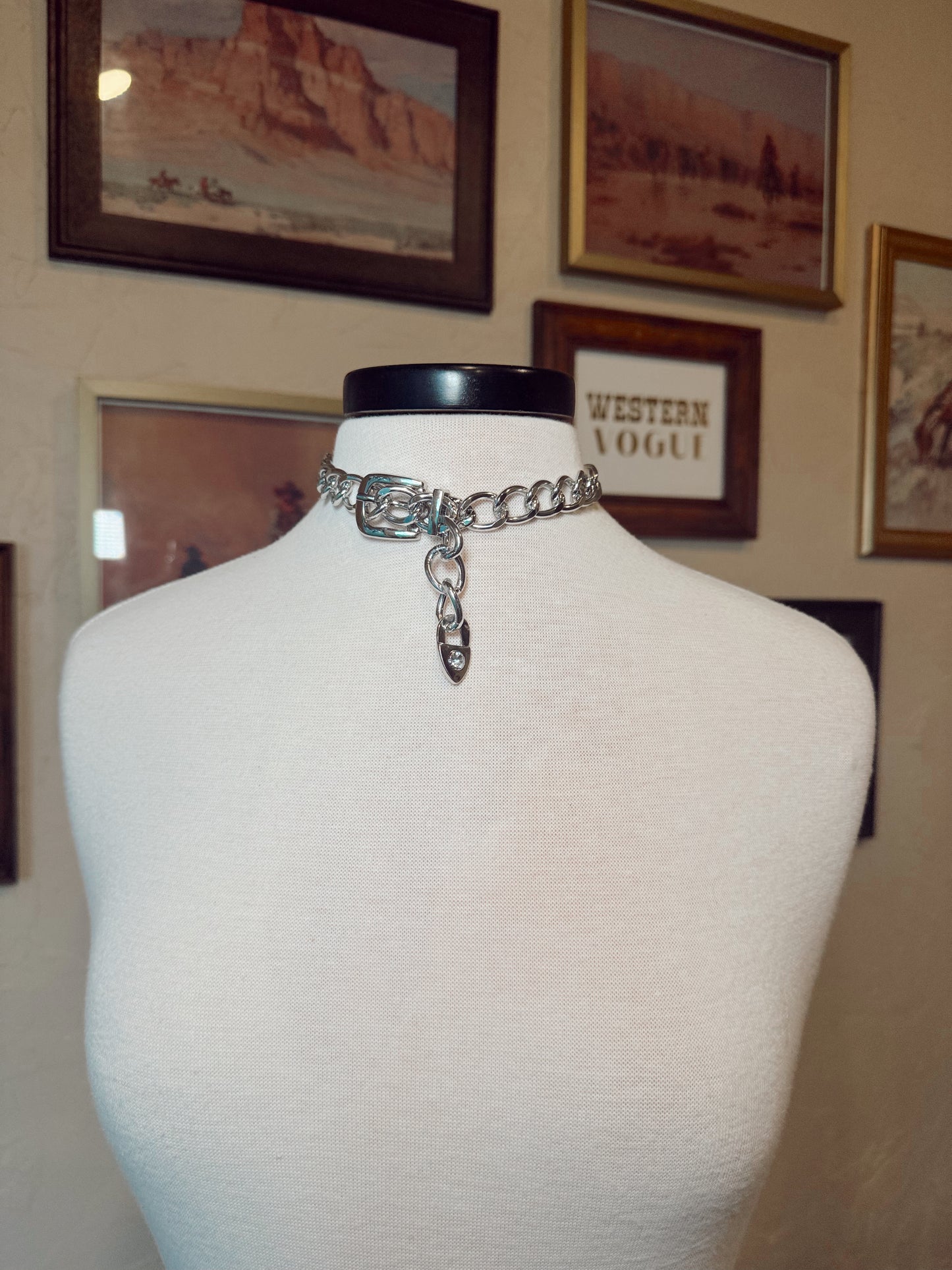 The Chunky Buckle Cuban Chain Necklace