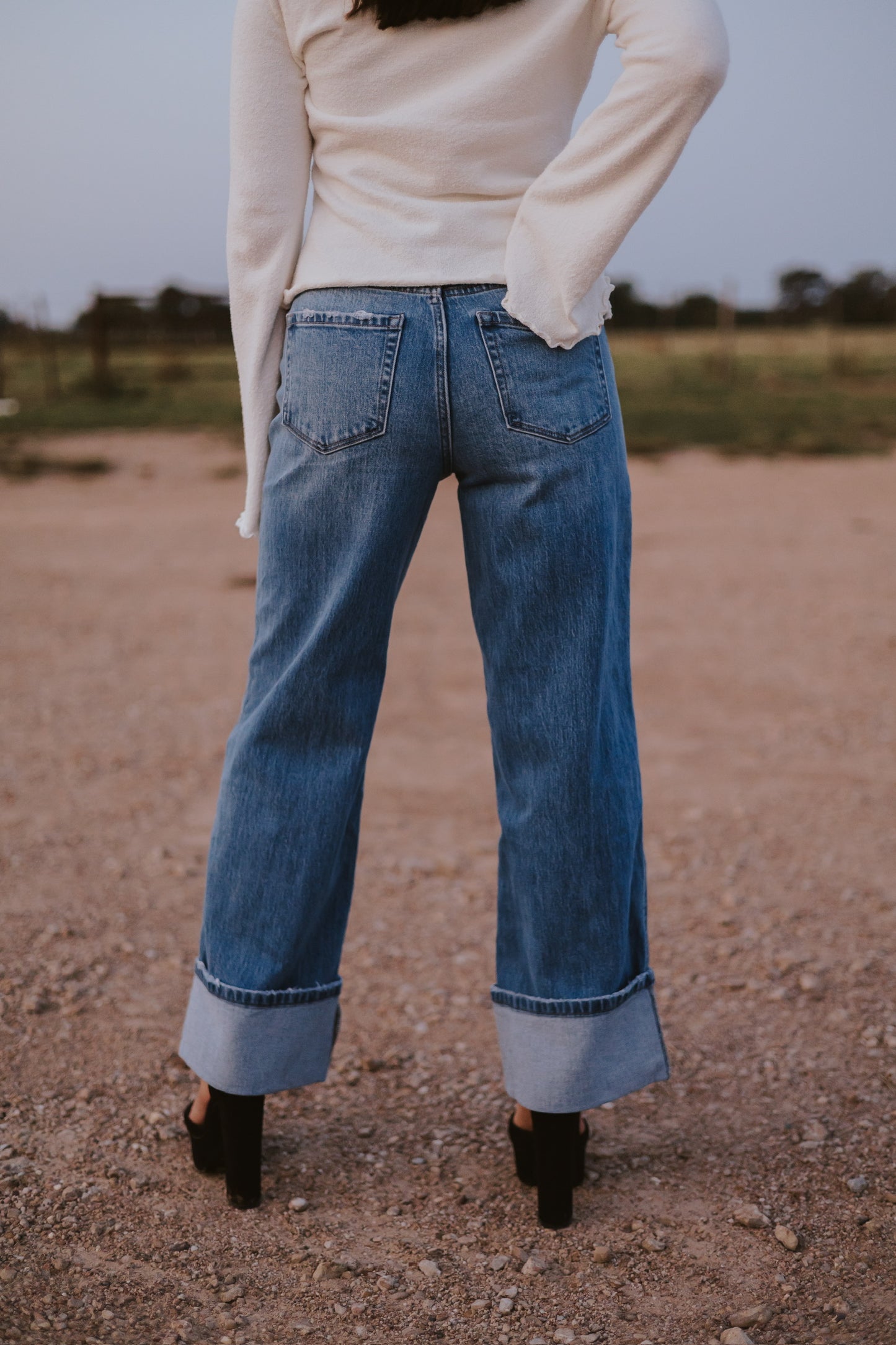 The Fiona Jeans in Dark Wash