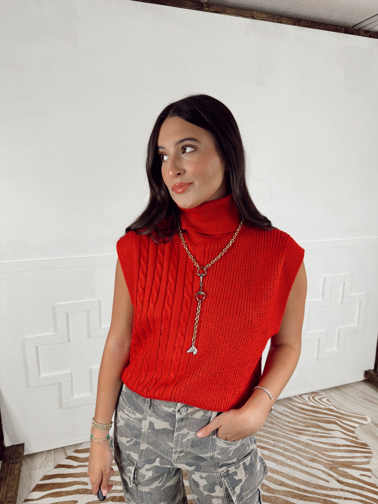 The Reid Top in Red