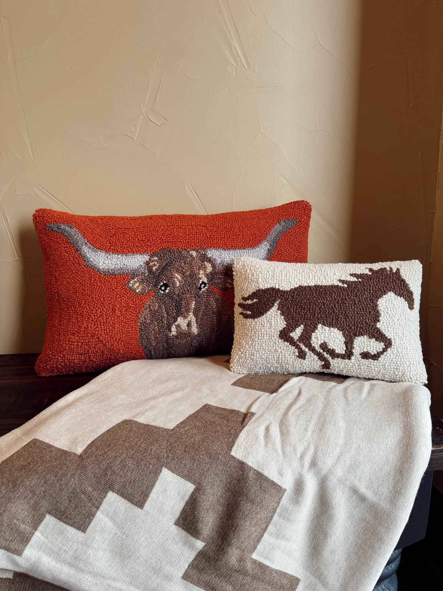 The Mustang Hook Pillow