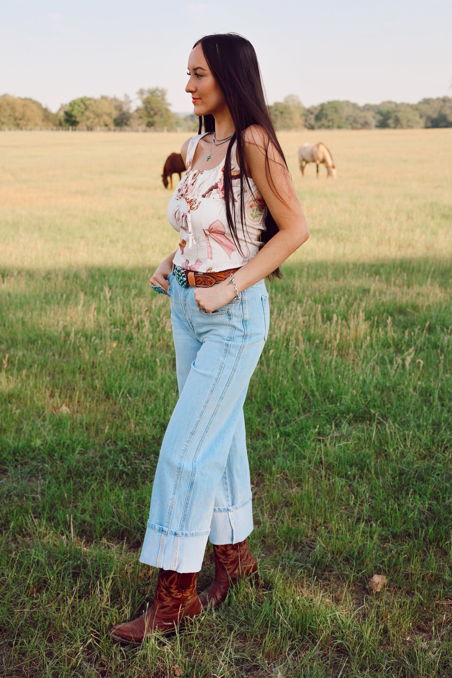 The Fiona Jeans in Light Wash