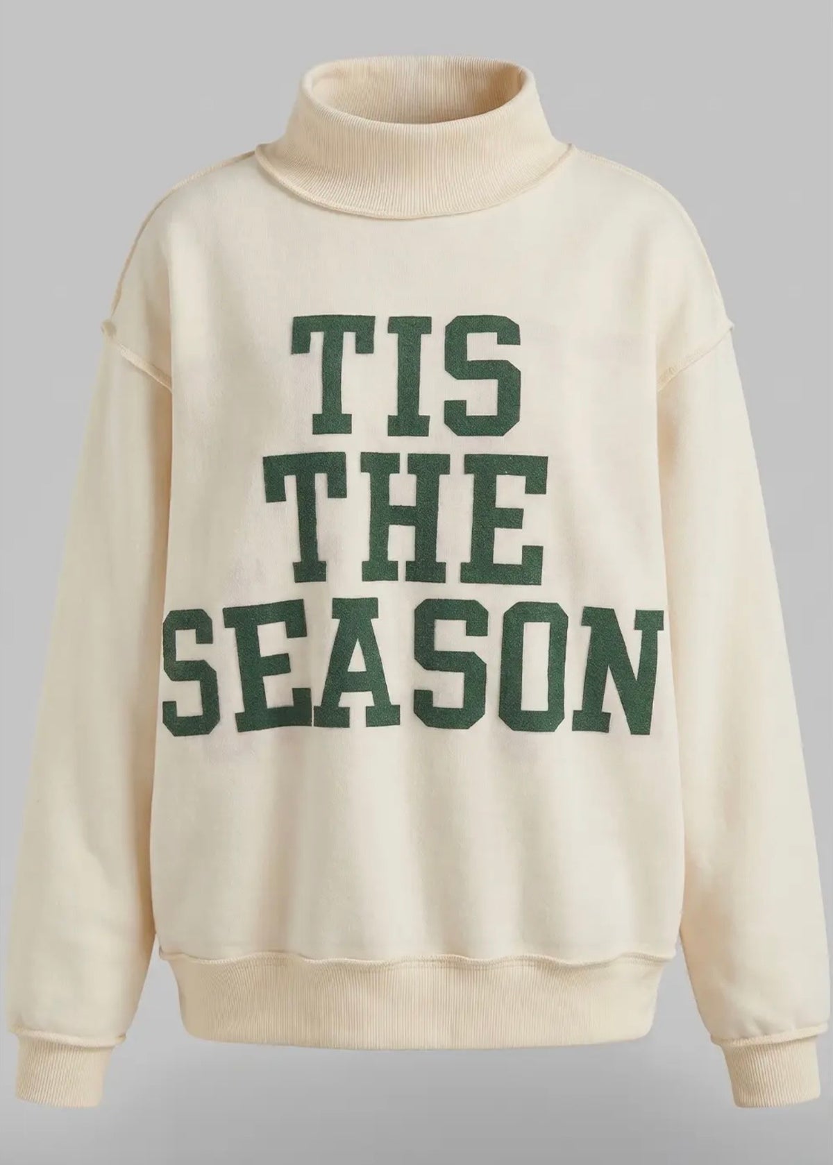 The Reversible Holly Jolly Mock Neck Sweatshirt