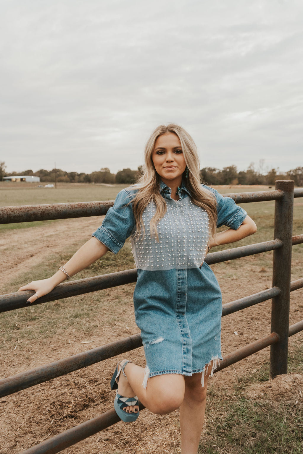The Ariat Bakersfield Denim Dress