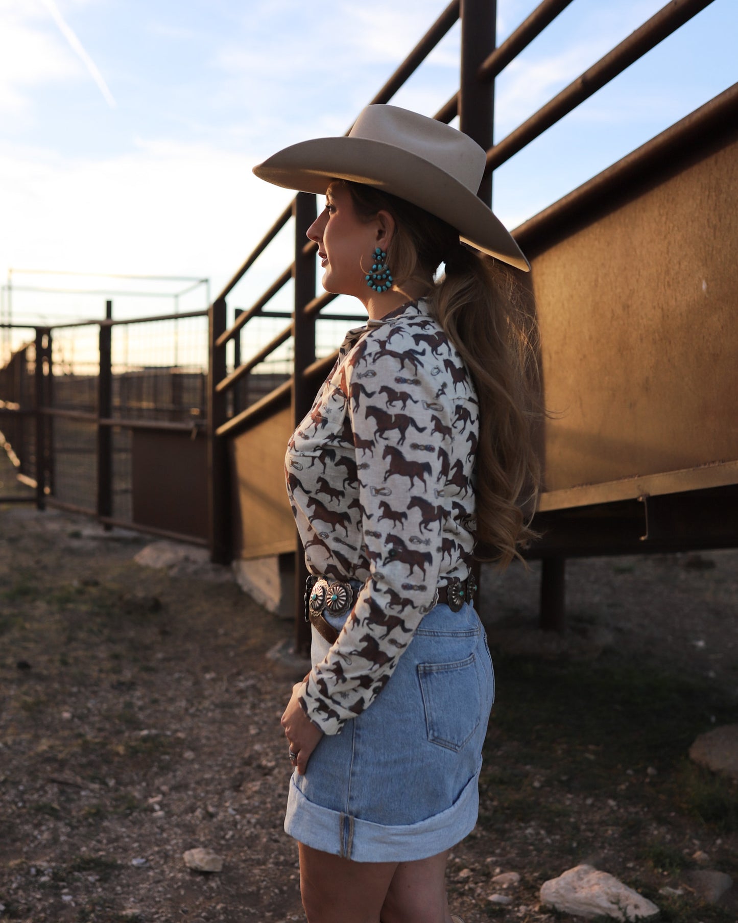 The Tasha Polizzi Old Town Horse Shirt