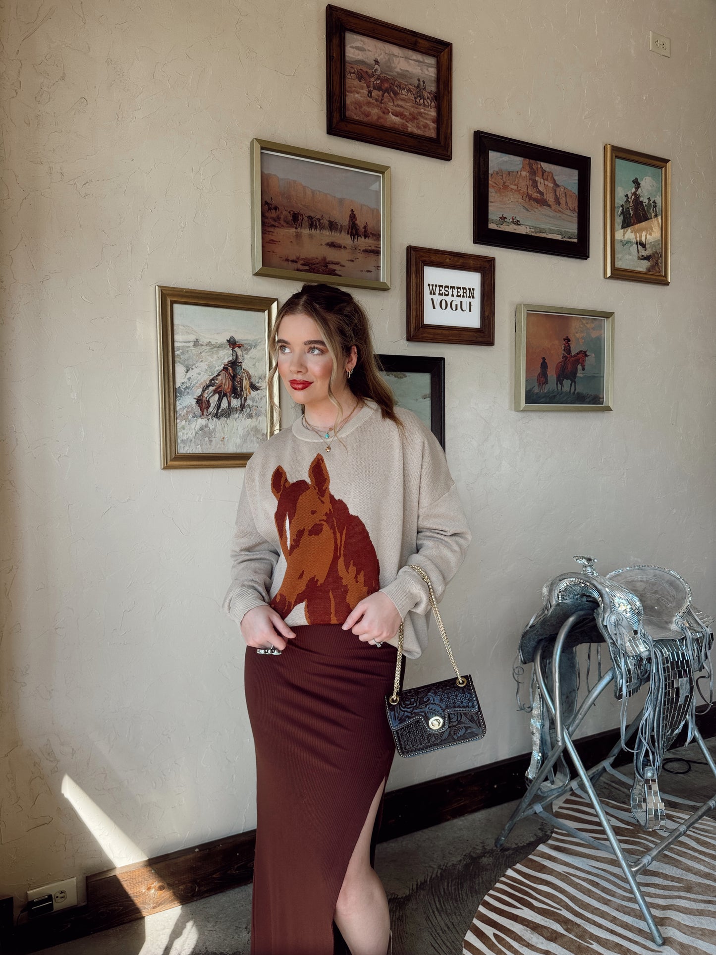 The Sonora Sorrel Sweater