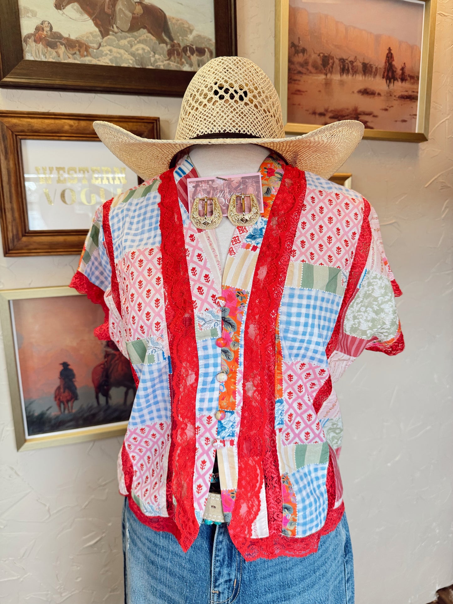 The Patchwork Top