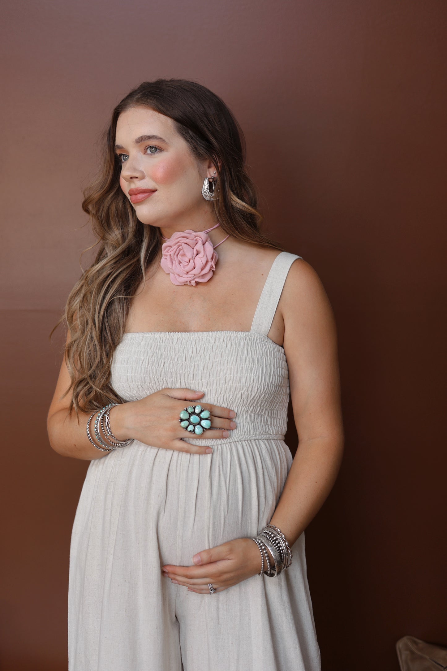 The Jasper Jumpsuit in Oatmeal