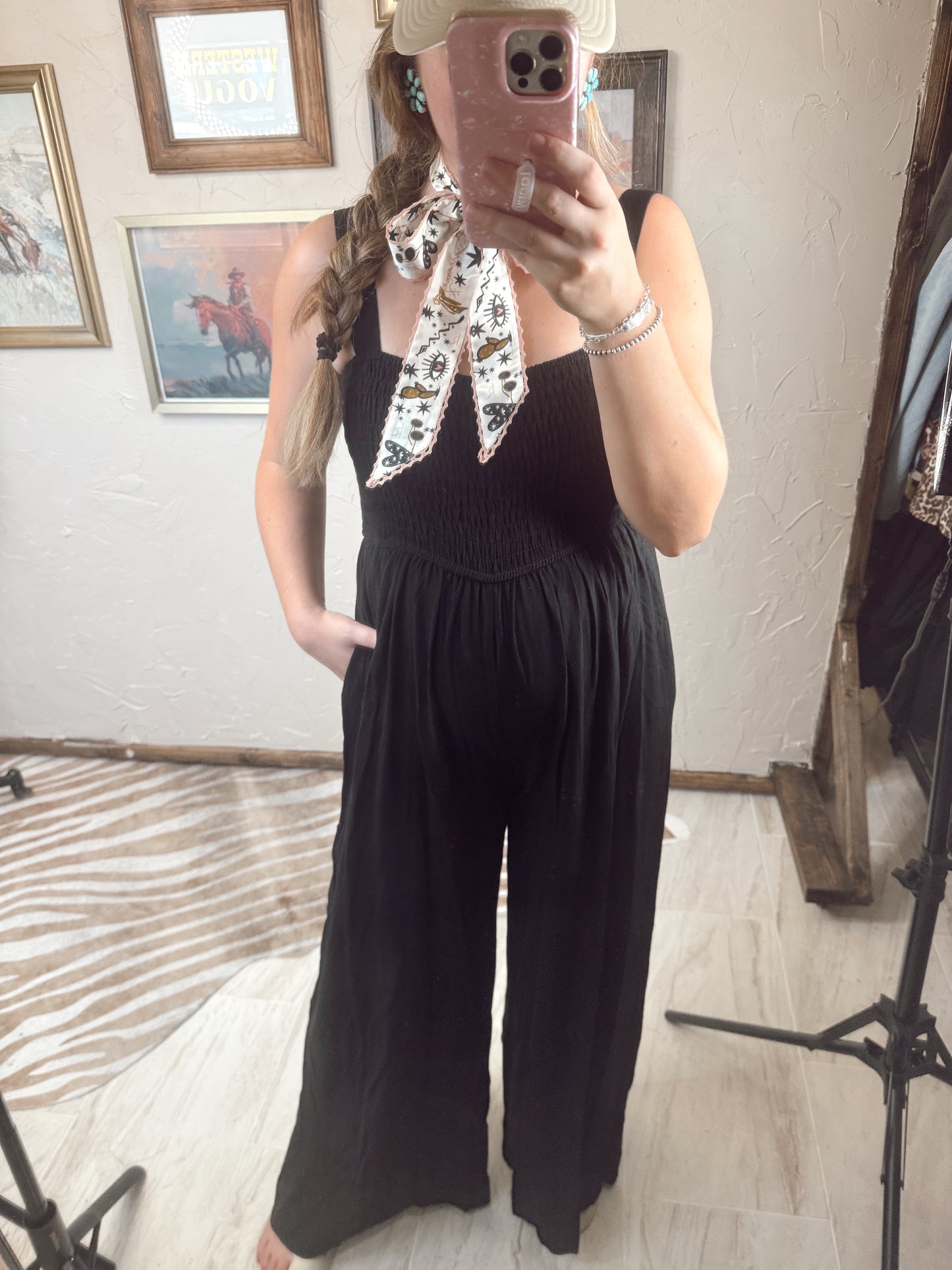 The Jasper Jumpsuit in Black