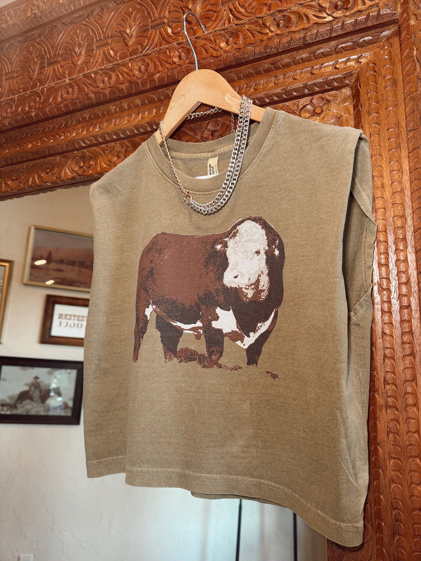 The Hereford Bull Muscle Tank