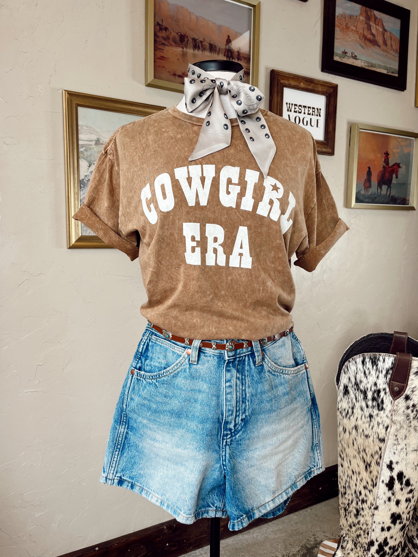 Cowgirl Era T-Shirt-Small