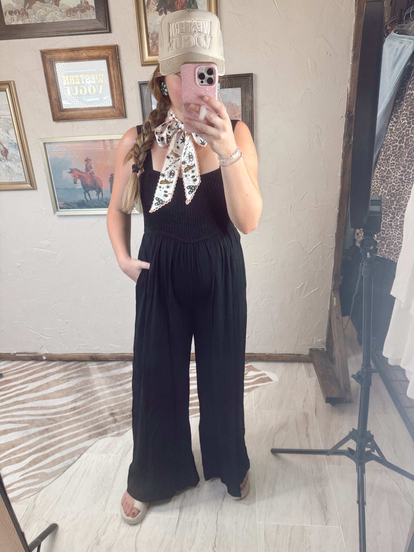 The Jasper Jumpsuit in Black