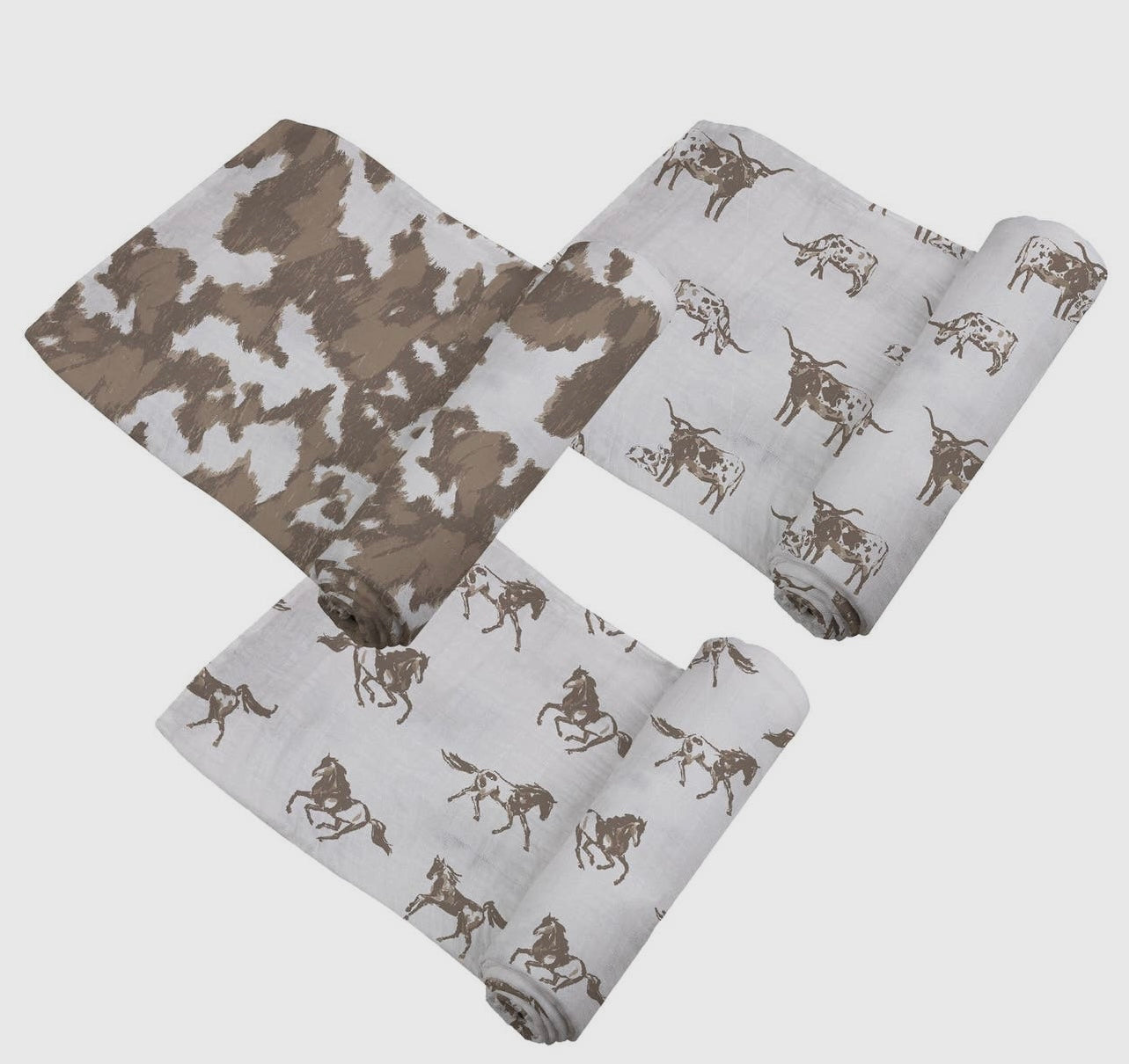 The Forever Cowboys & Cowgirls Swaddle Set
