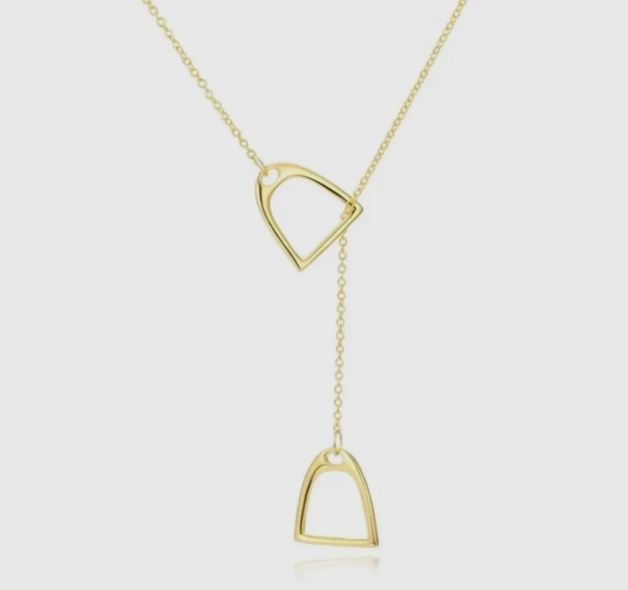 The Sterling Silver Equestrian Necklace