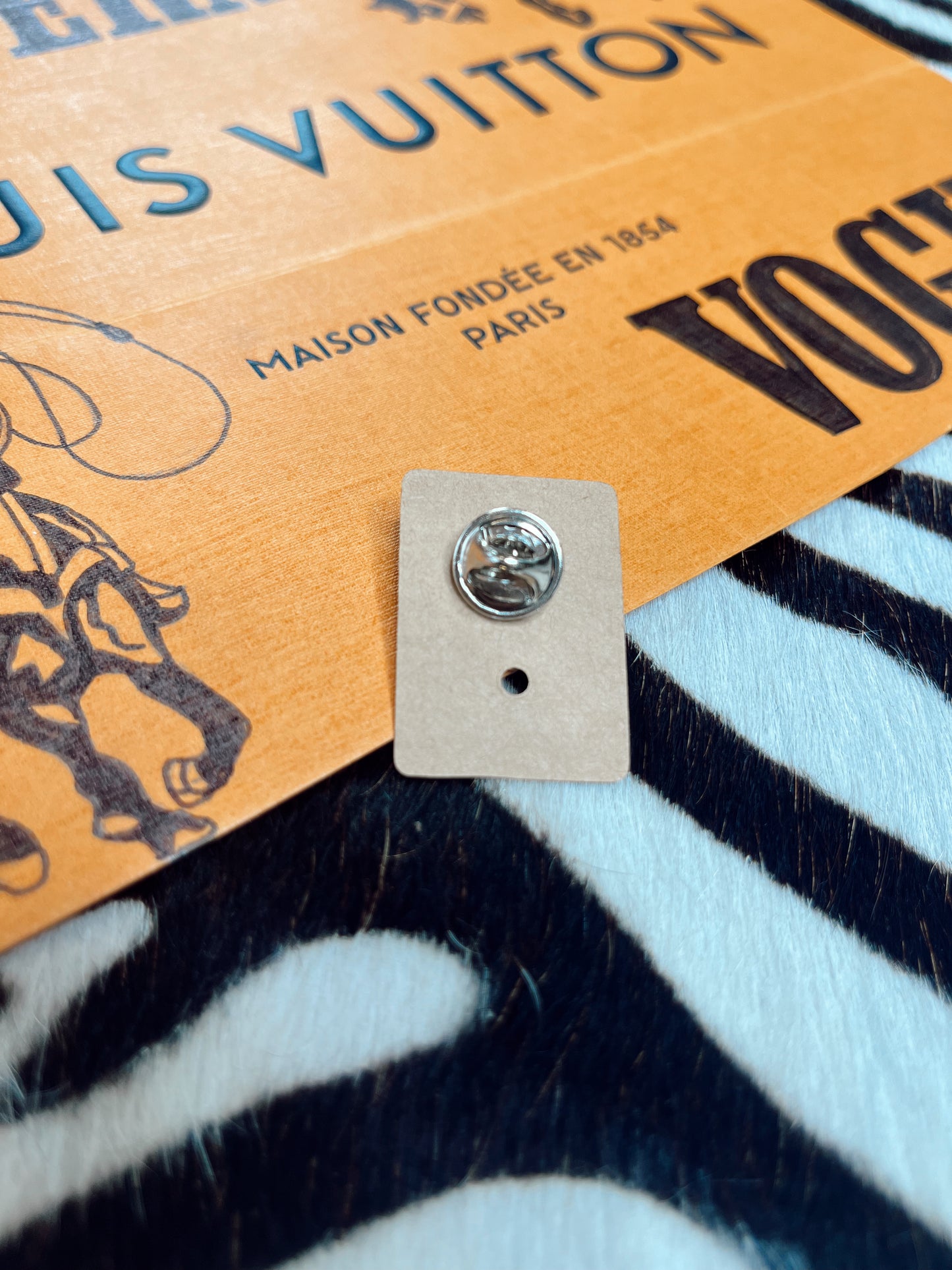 Half Moon Lapel Pin
