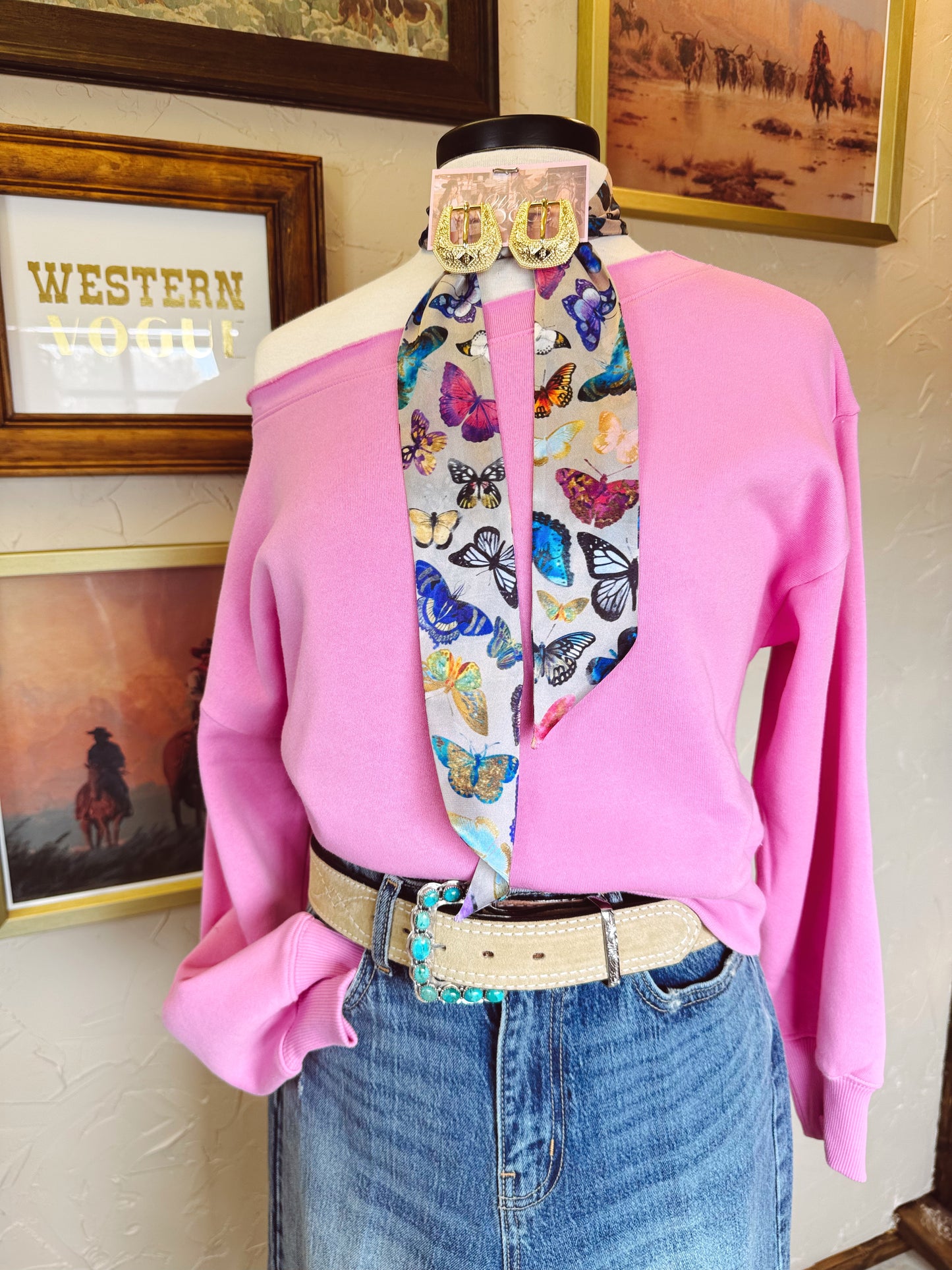 The Oden Top in Pink