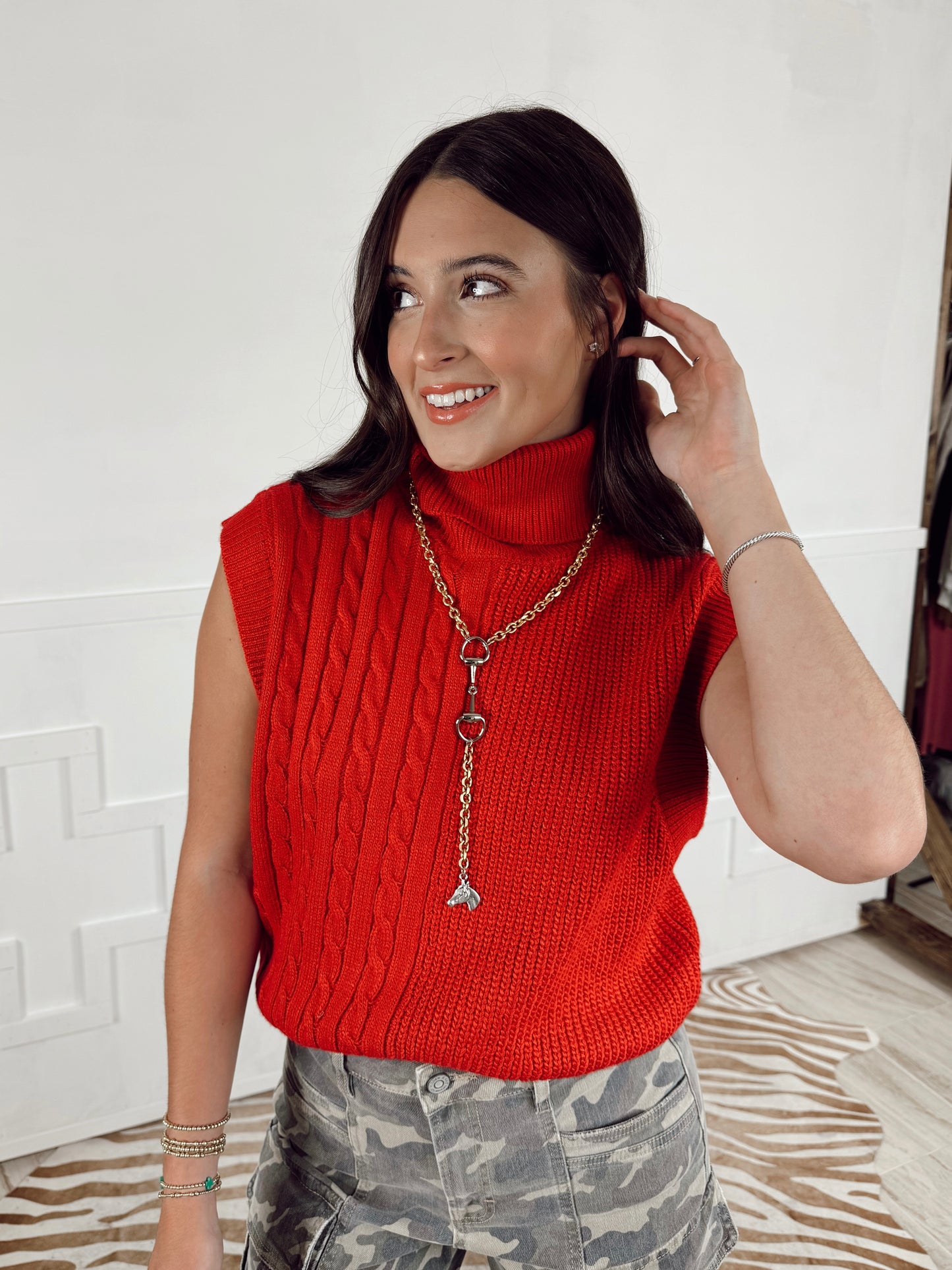The Reid Top in Red
