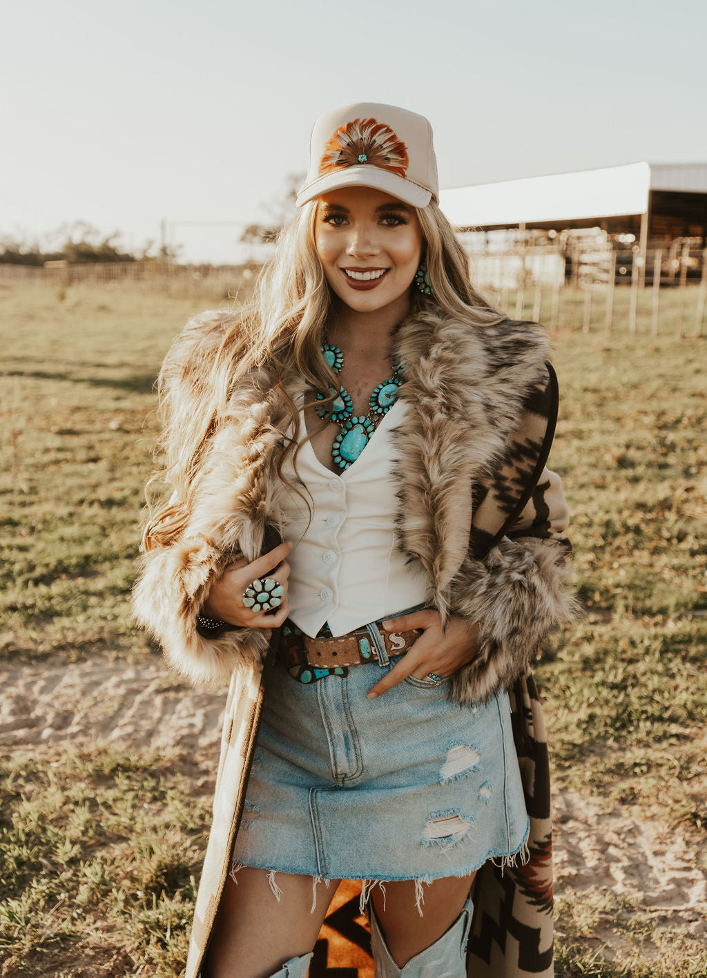 The Tasha Polizzi Sedona Blanket Coat